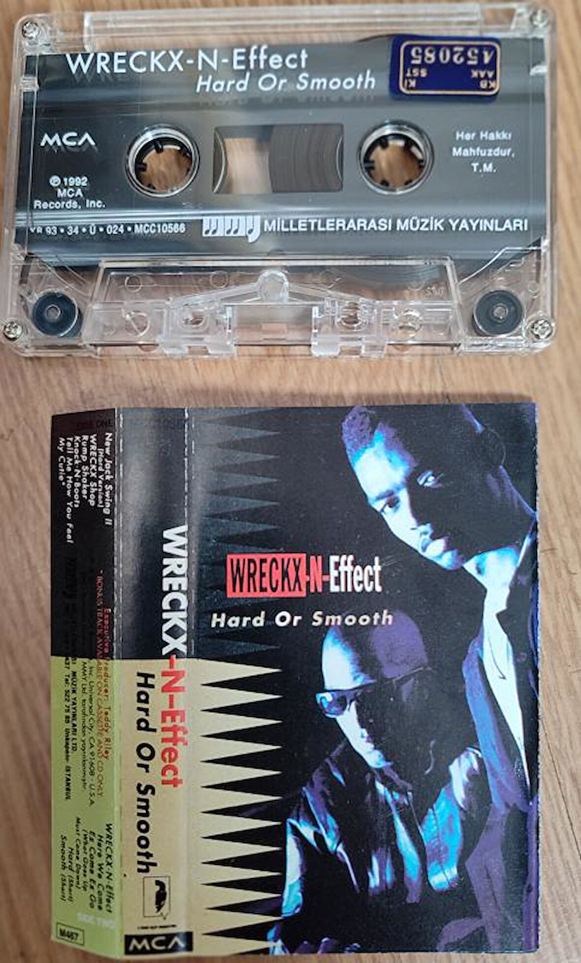 Wreckx-N-Effect - Hard or Smooth - 1992 Türkiye Basım 2. El Kaset Albüm