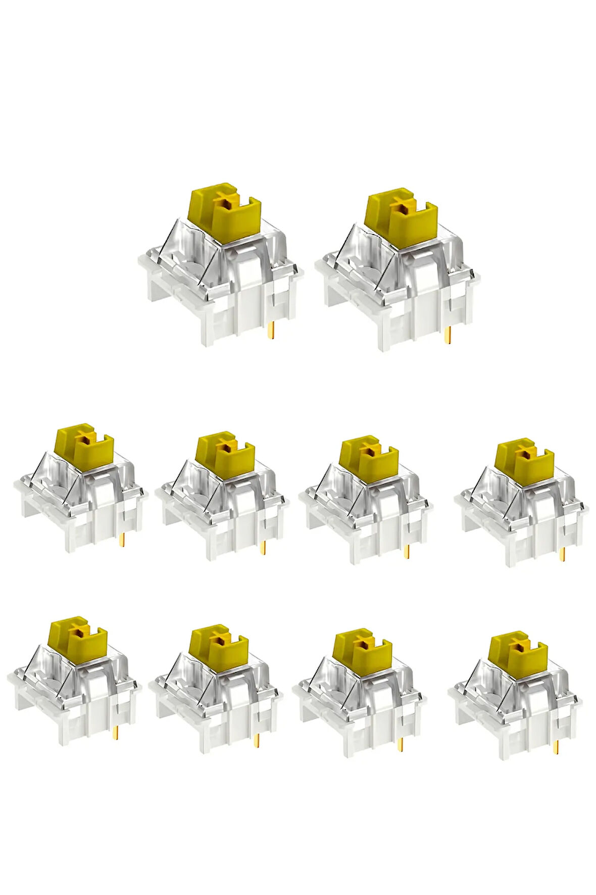 Mekanik Klavye Yedek Switch-3 Pinli (10 Adet)- 4 Farklı Seçenek