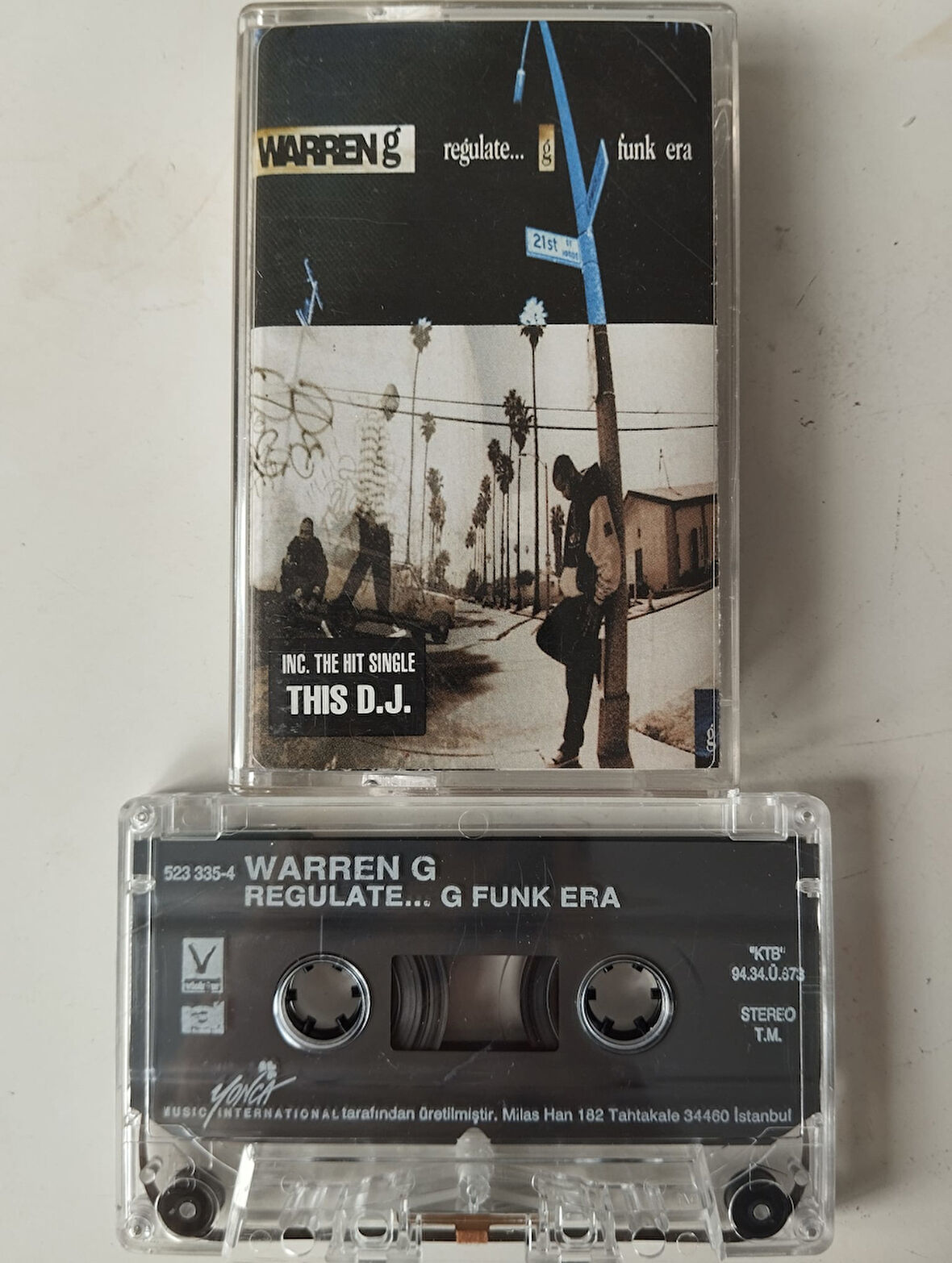 Warren G – Regulate... G Funk Era - 1994 Türkiye Basım 2. El Kaset Albüm