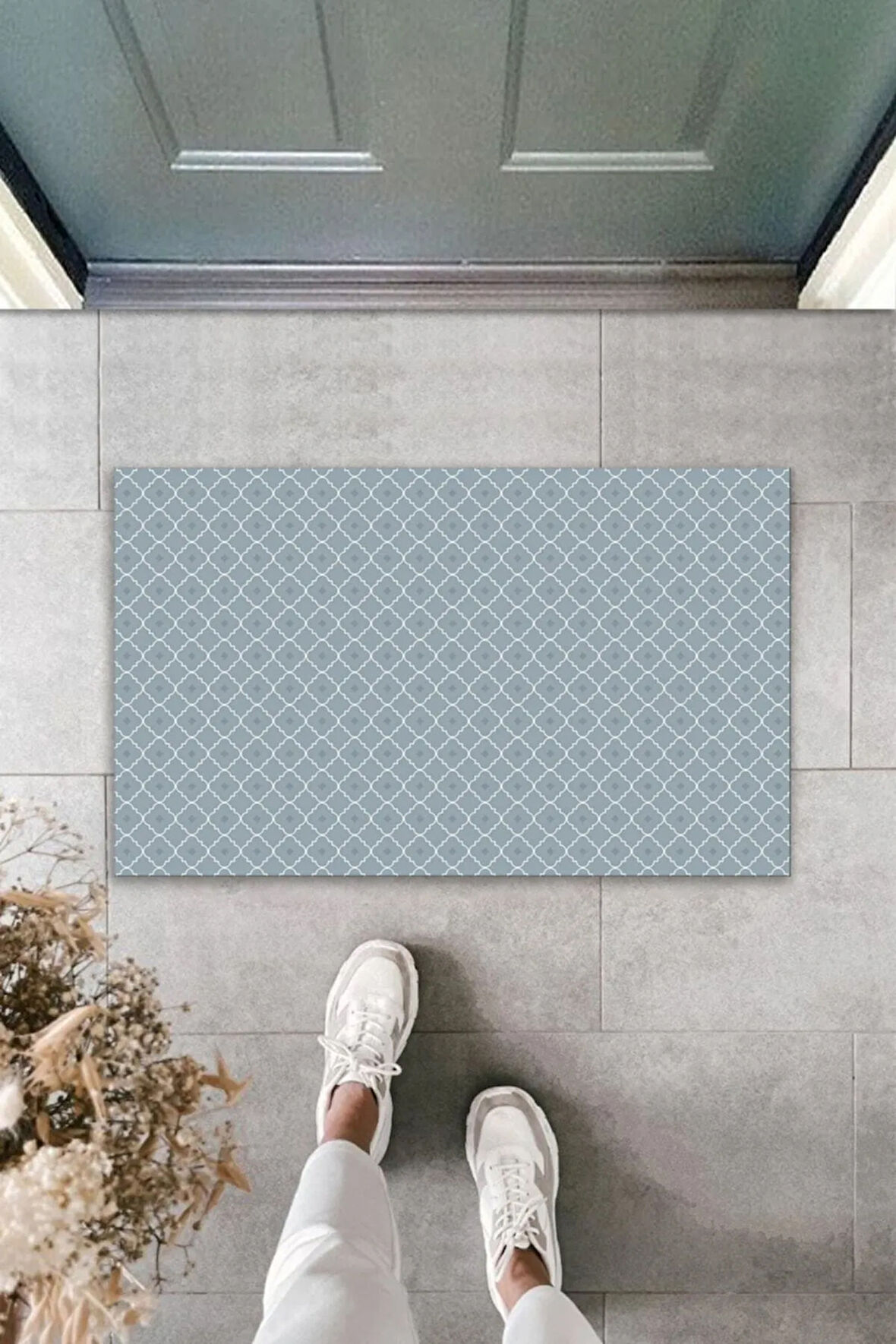 Papatya Home Sweet Dekoratif Iç Ve Dış Kapı Önü Paspası 70x45 Cm