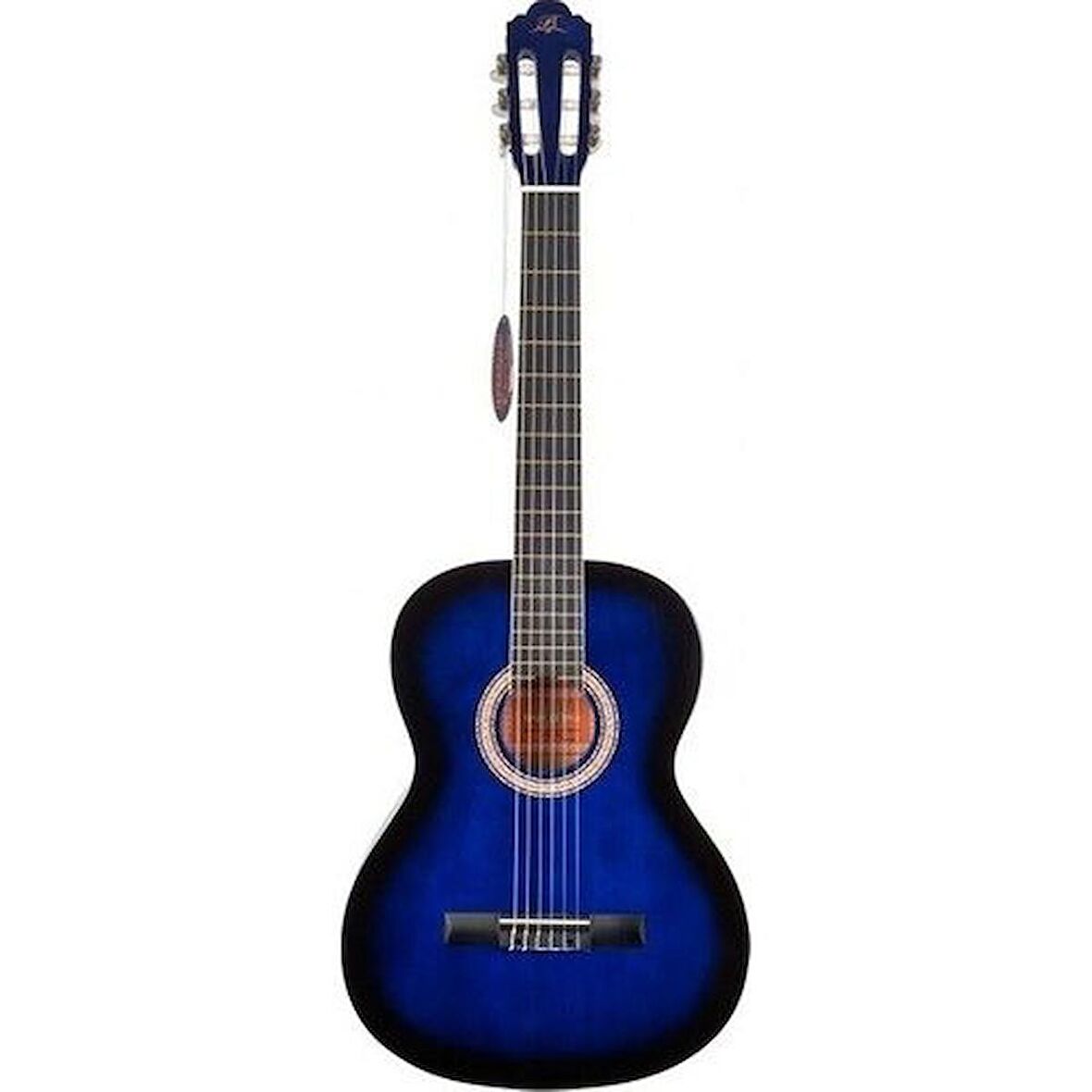 BARCELONA LC 3900 BB Mavi Siyah Sunburst Klasik Gitar