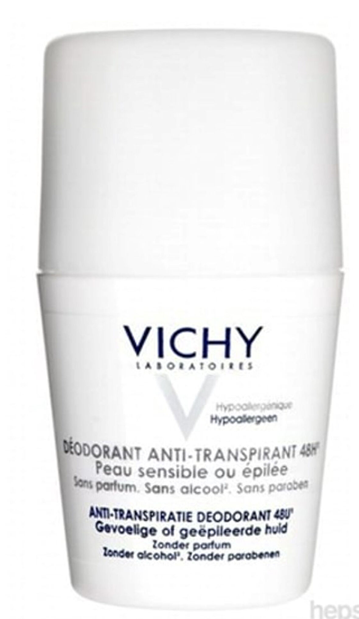 Vichy Anti-Transpirant Hassas Ciltler için 48h Yatıştırıcı Terleme Karşıtı Kadın Roll-On Deodorant 5