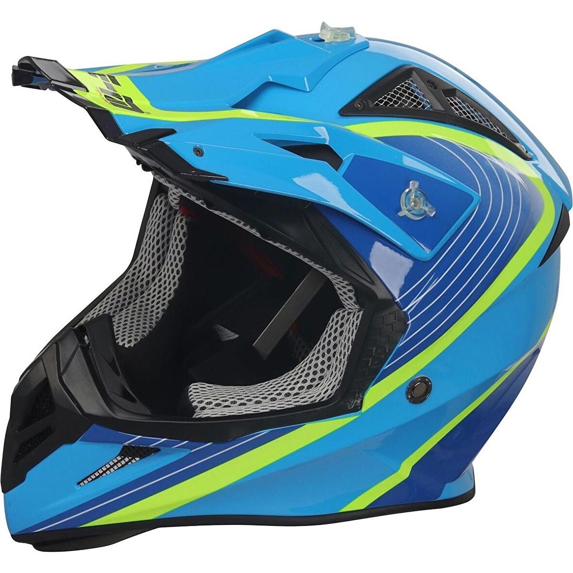 FREE M FR 801 MAVİ KROSS MOTOSİKLET KASK