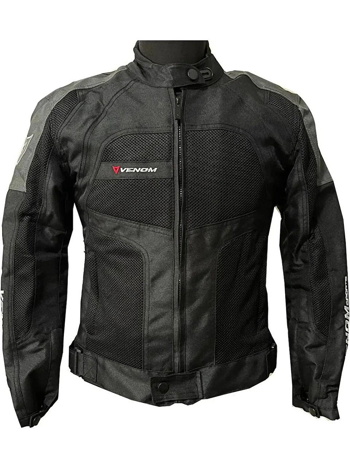 VENOM DYNAMIC 4 MEVSİM MOTOSİKLET MONTU SİYAH - GRİ