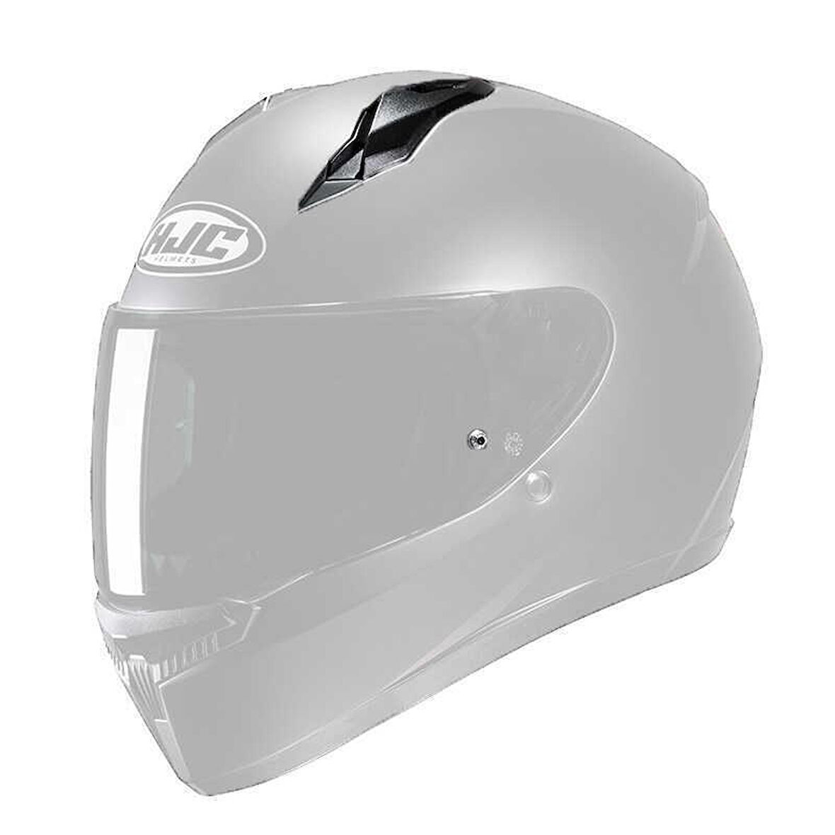 HJC C10 KASK TEPE HAVALANDIRMA SİYAH