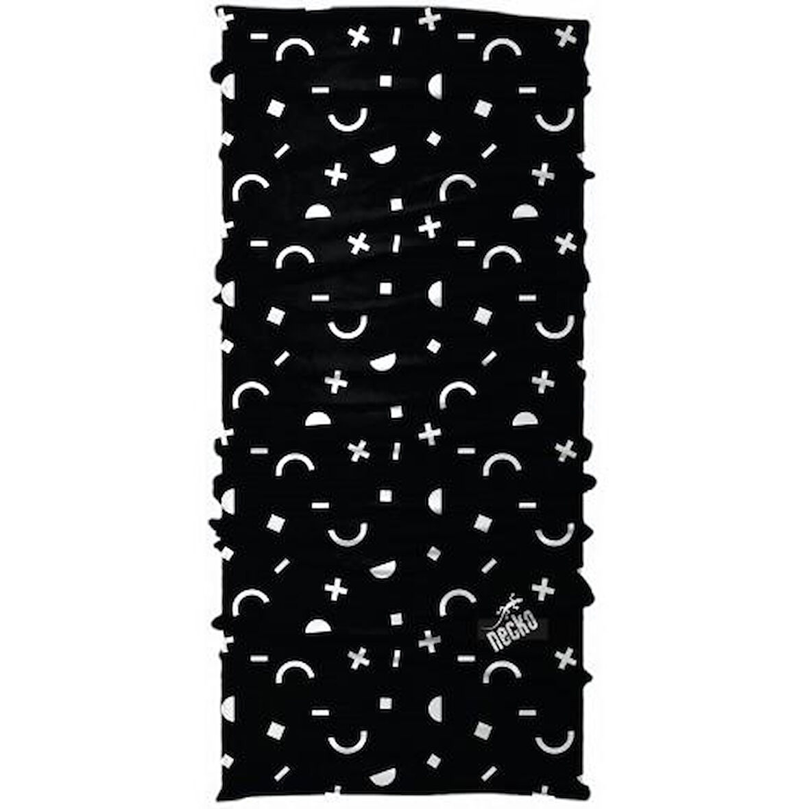 Geometrik Desen Maske 4 Mevsim Motosiklet ve Outdoor Bandana - Balaklava DN0378