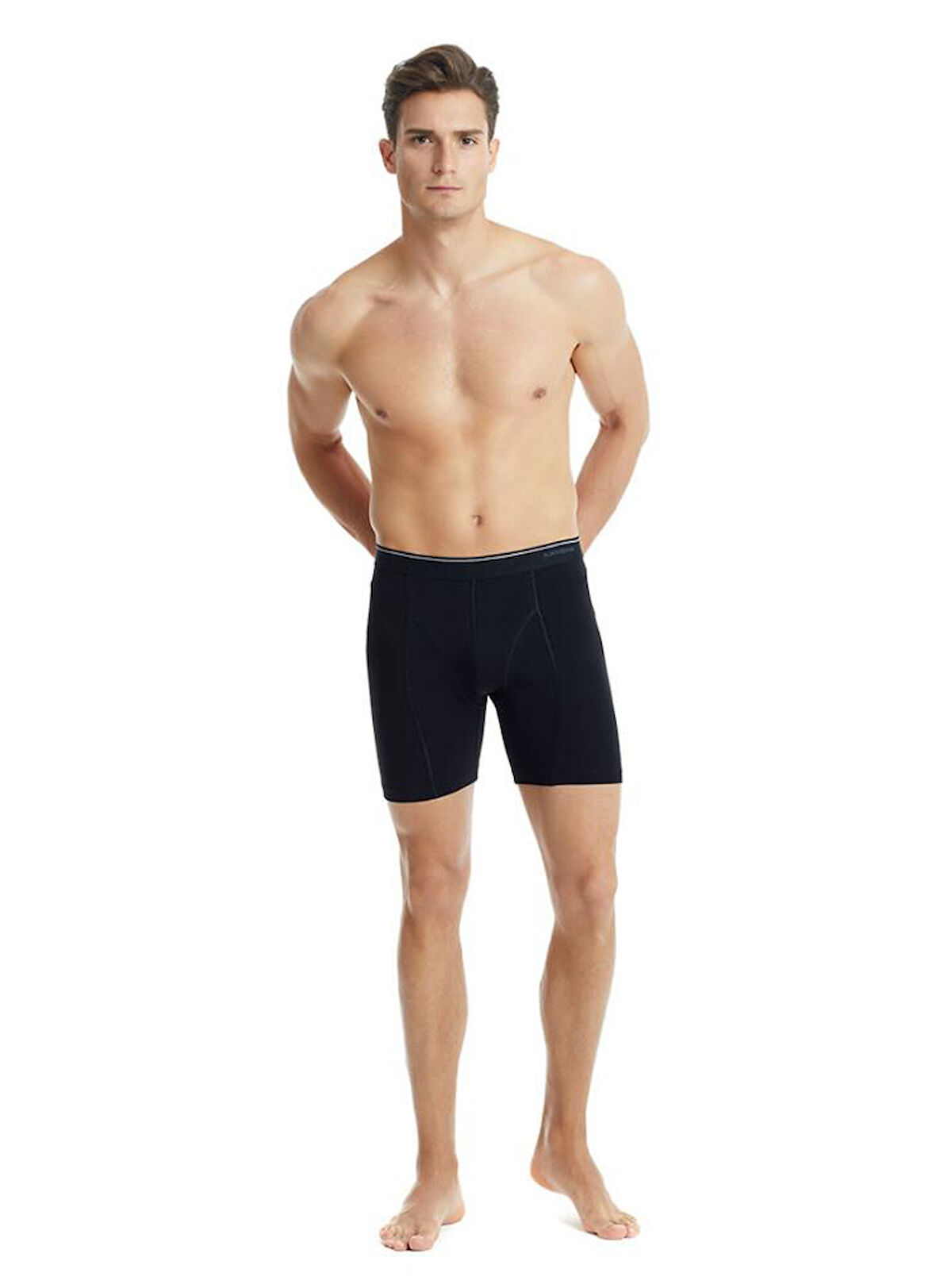 Tender Cotton Büyük Beden Siyah Boxer C6T1N2O9