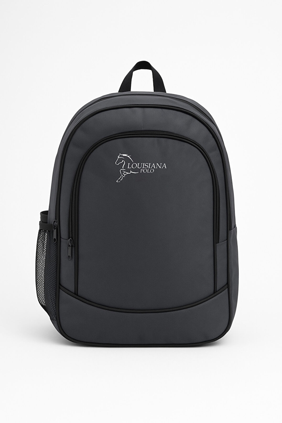 3 Bölmeli Okul Sırt Çantası Gri 2450