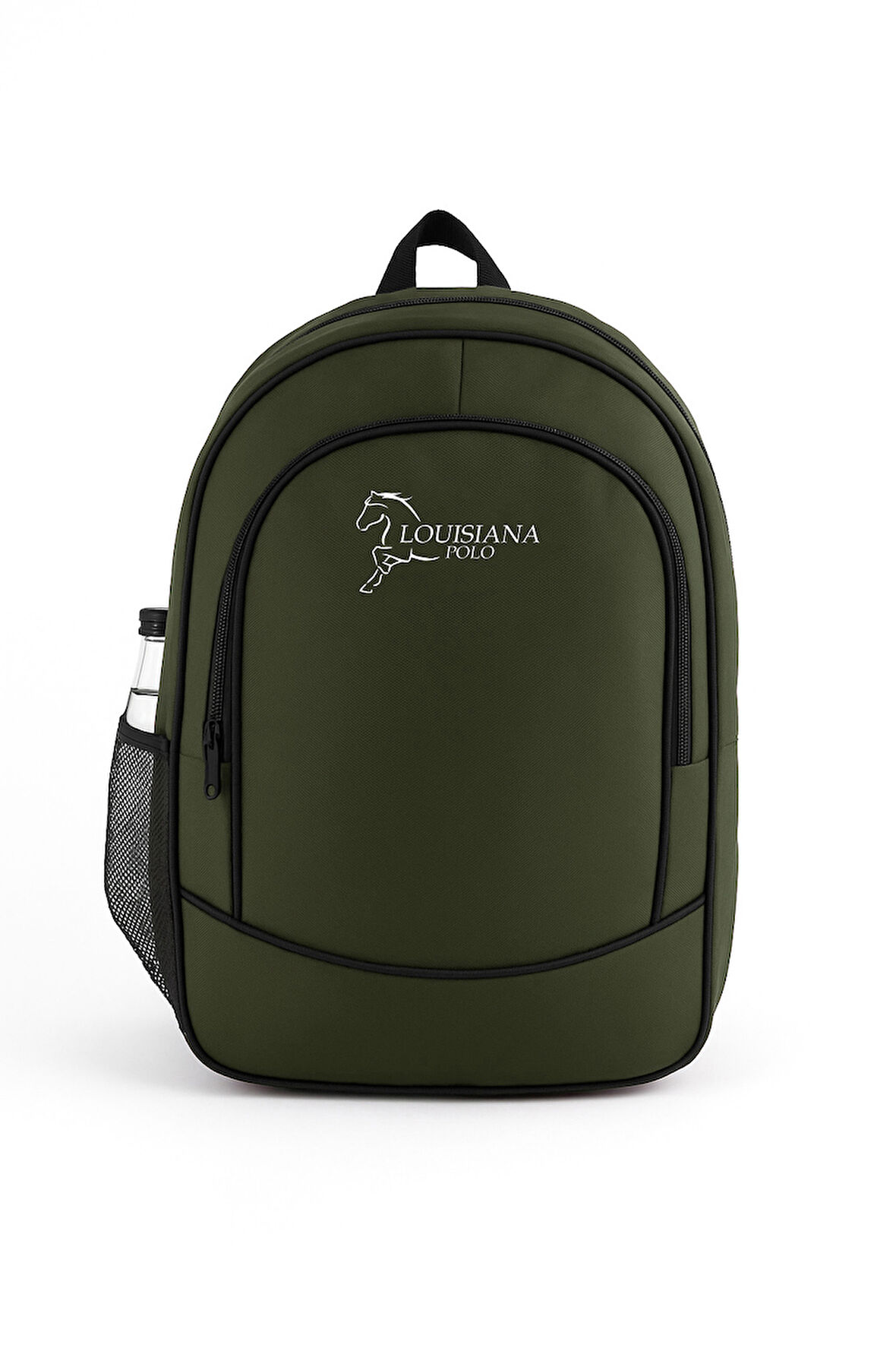 3 Bölmeli Okul Sırt Çantası Haki 2450