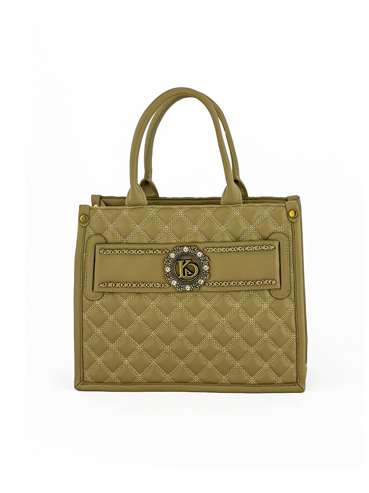 Kriste Bell Çapraz Askılı Kadın Çanta Taupe 26554