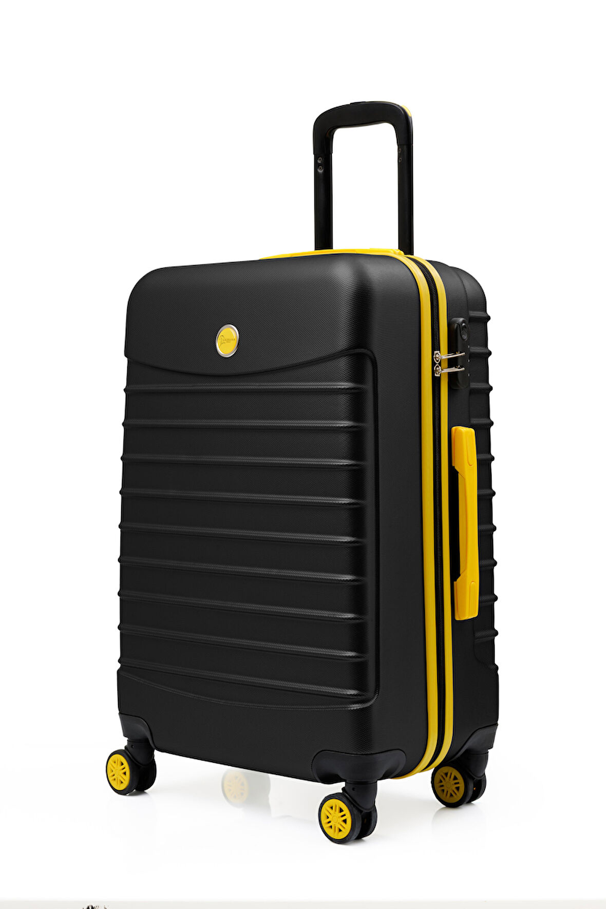 Orta Boy Valiz 4x2 Teker Siyah 1168