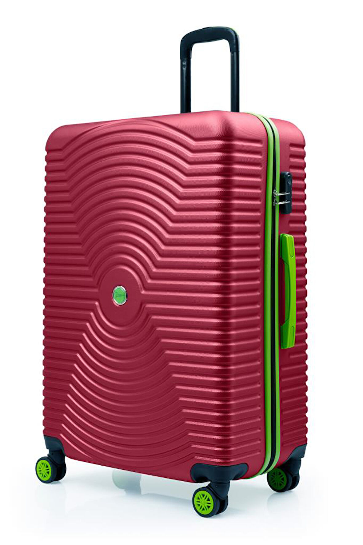 Büyük Boy Valiz 4x2 Teker Bordo 1169