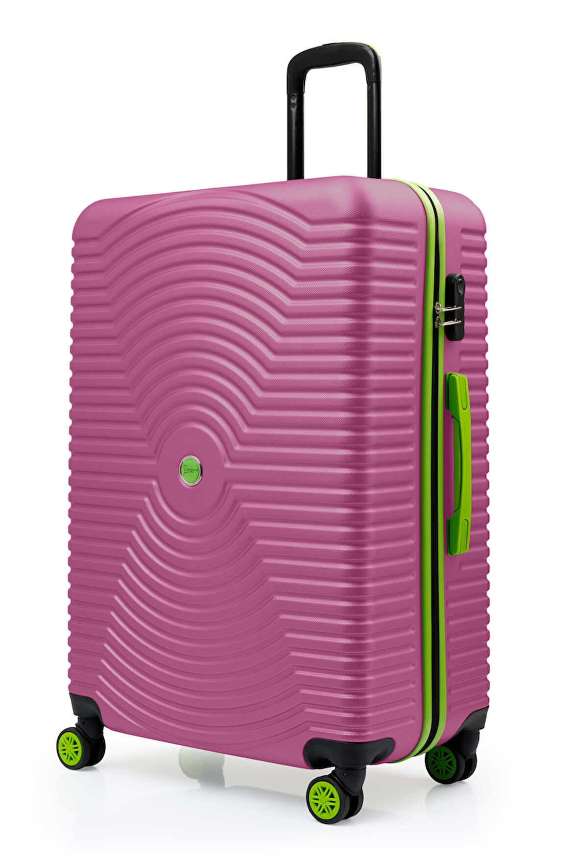 Büyük Boy Valiz 4x2 Teker Pembe 1169