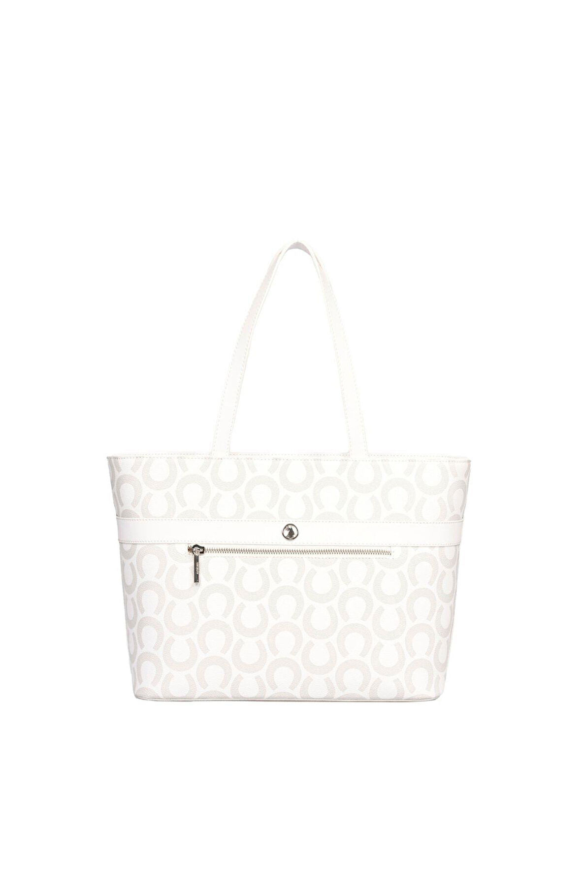 . Kadın Omuz Çanta Beyazgri-Beyaz Us23202