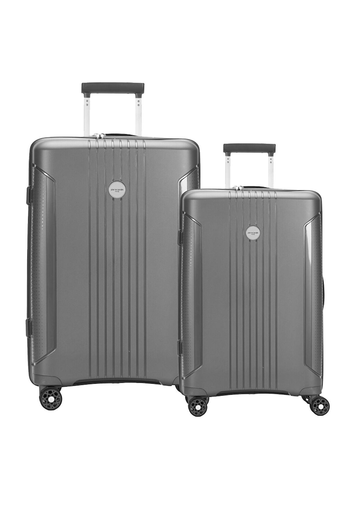Polipropilen Valiz 2'li Valiz Seti Büyük Boy - Orta Boy Antrasit 04pc7060