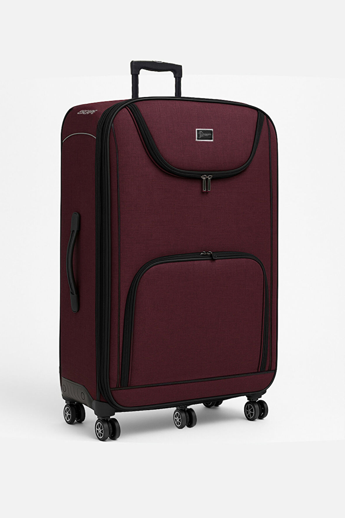 Louisiana Polo Battal Boy Bolonya Kumaş Valiz Bordo 2308