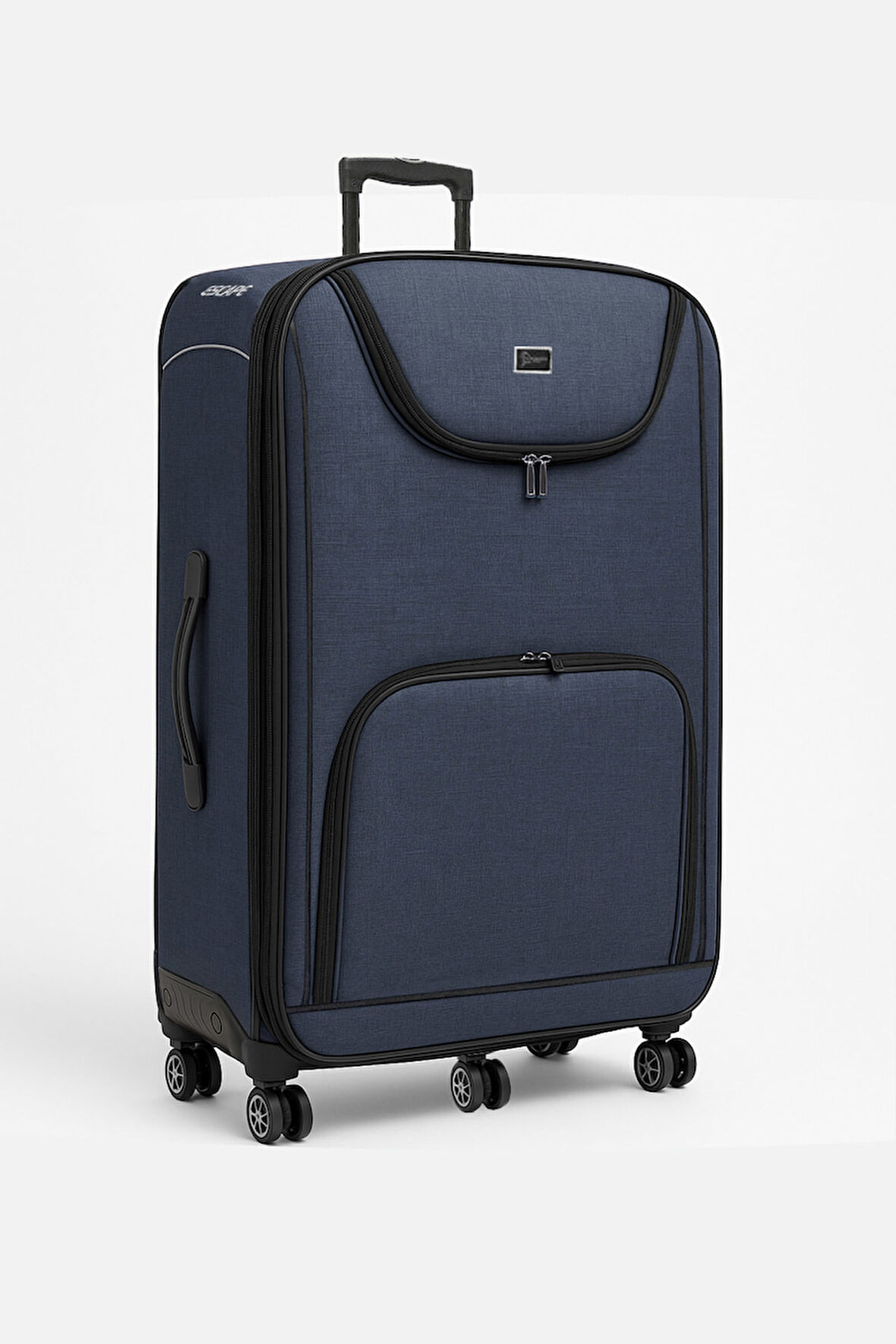 Louisiana Polo Battal Boy Kumaş Valiz Lacivert 2308