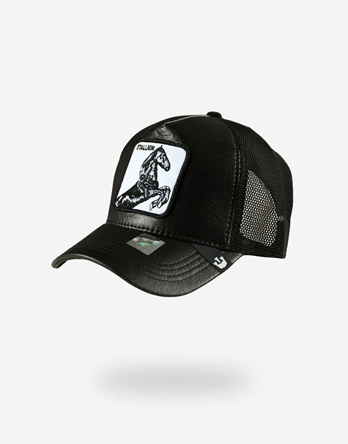 Goorin Bros Animal Farm Trucker Stallion Leather