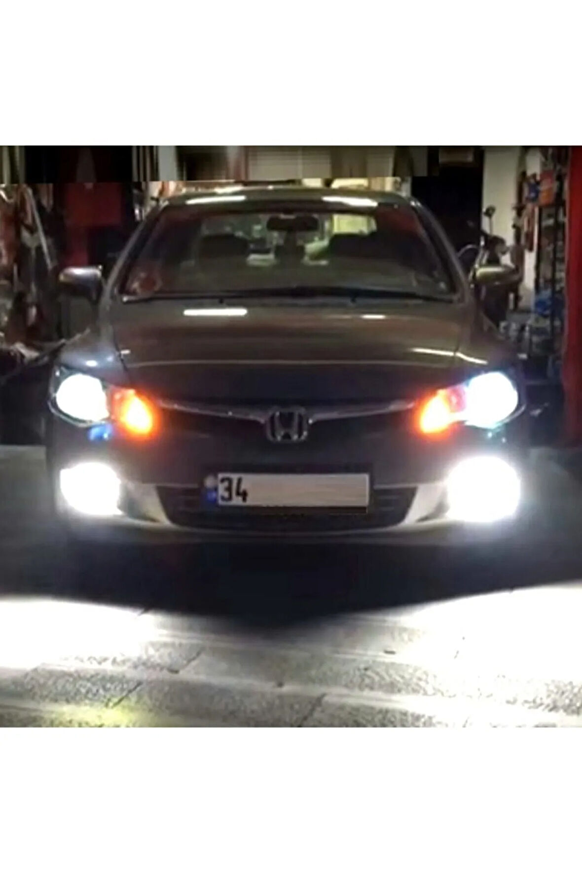 Honda Cıvıc Fd6 Led Xenon Sis Farı Ampulü H11 Photon Duo