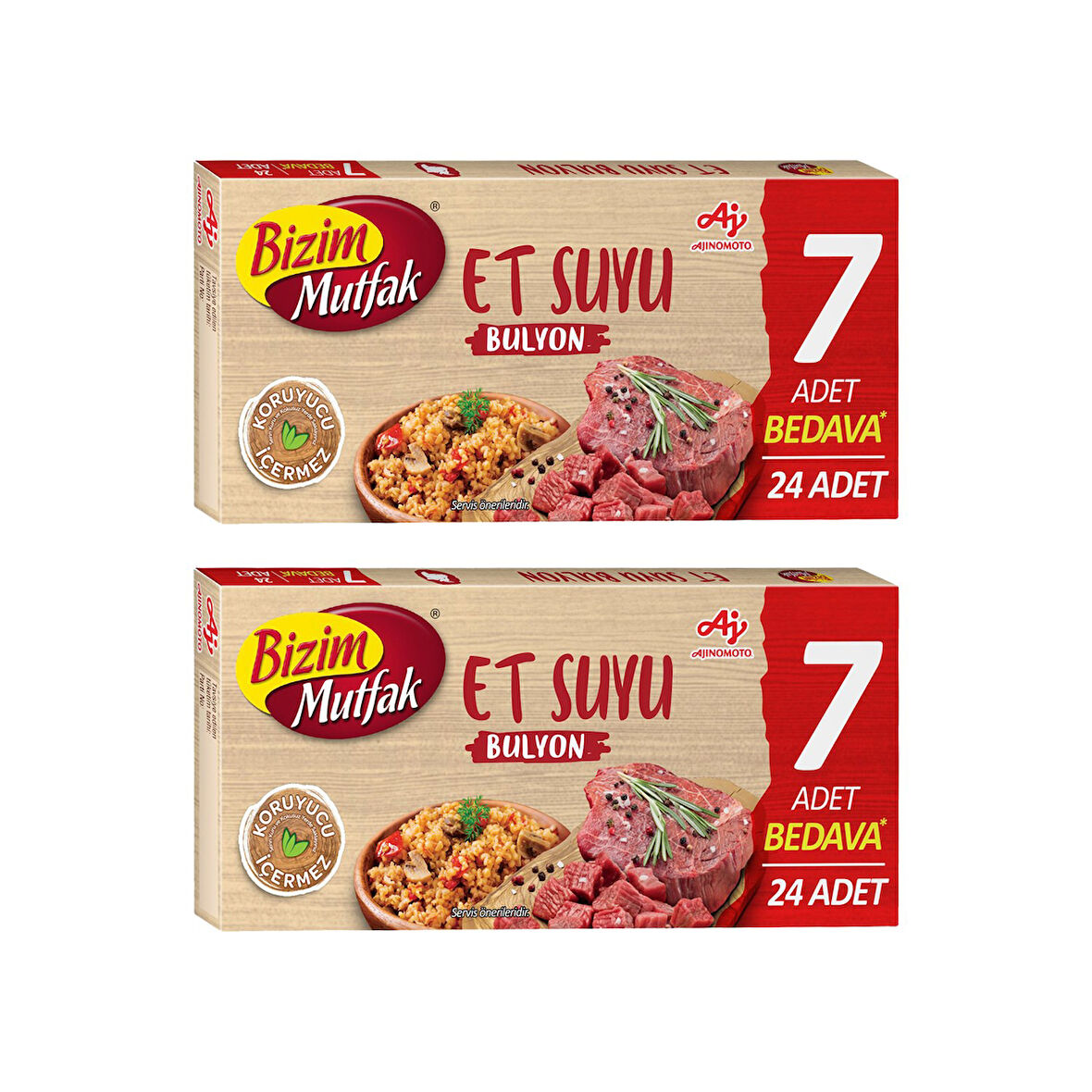 Bizim Mutfak Bulyon Et Suyu 24'lü 240 gr x 2 Adet