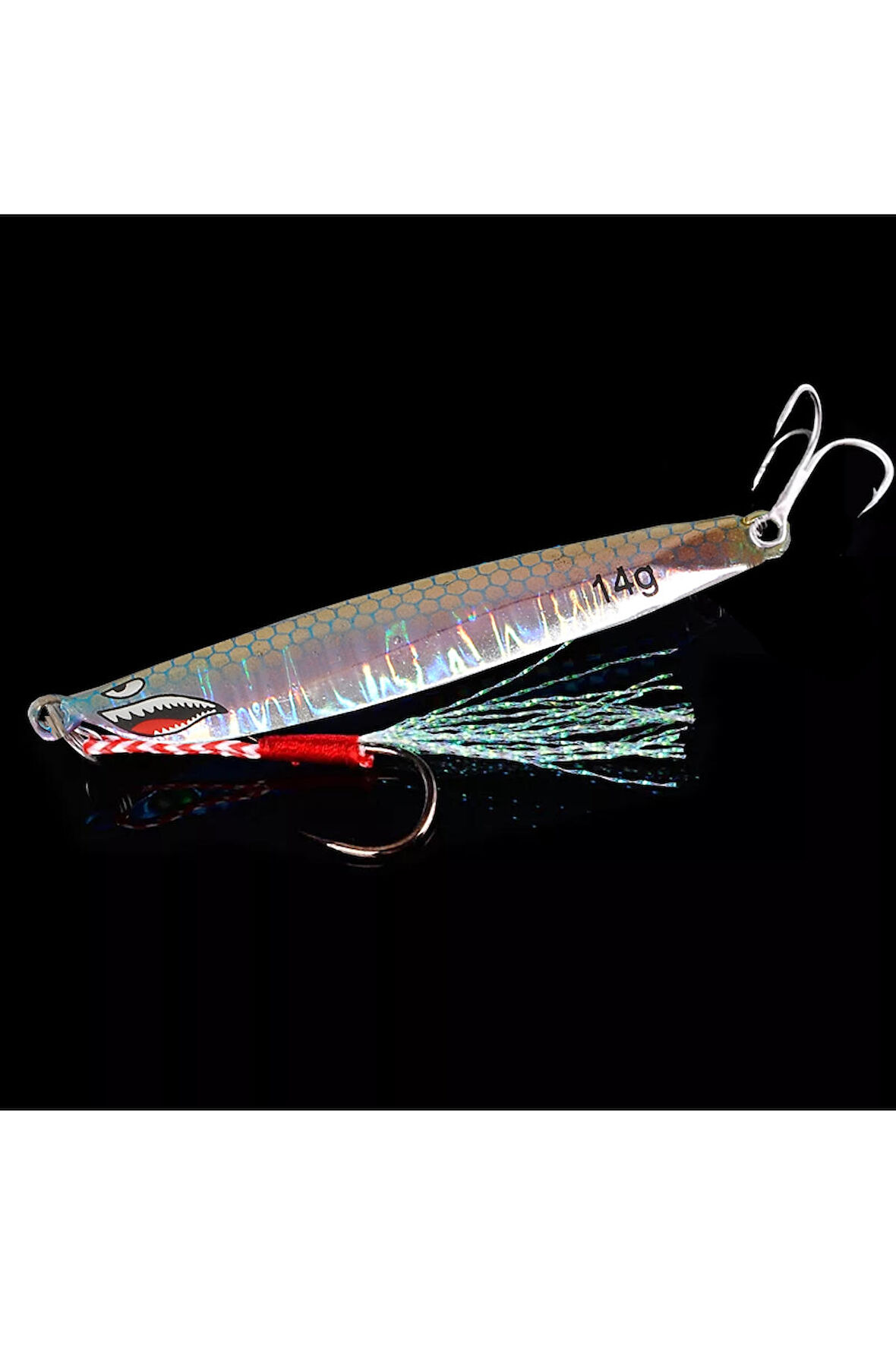 Jig Yem 14Gr Lures SahteYem Rapala Levrek,Lüfer AilesiÇinekopPalamut,Tüm Dişli Balık Yemi