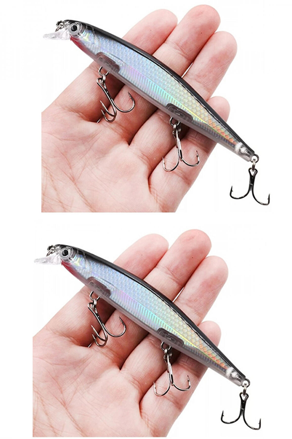 2 Adet Rapala Lures Yapay YemTurna RapalaLevre LüferÇinekop,Rapala12gr11 cm