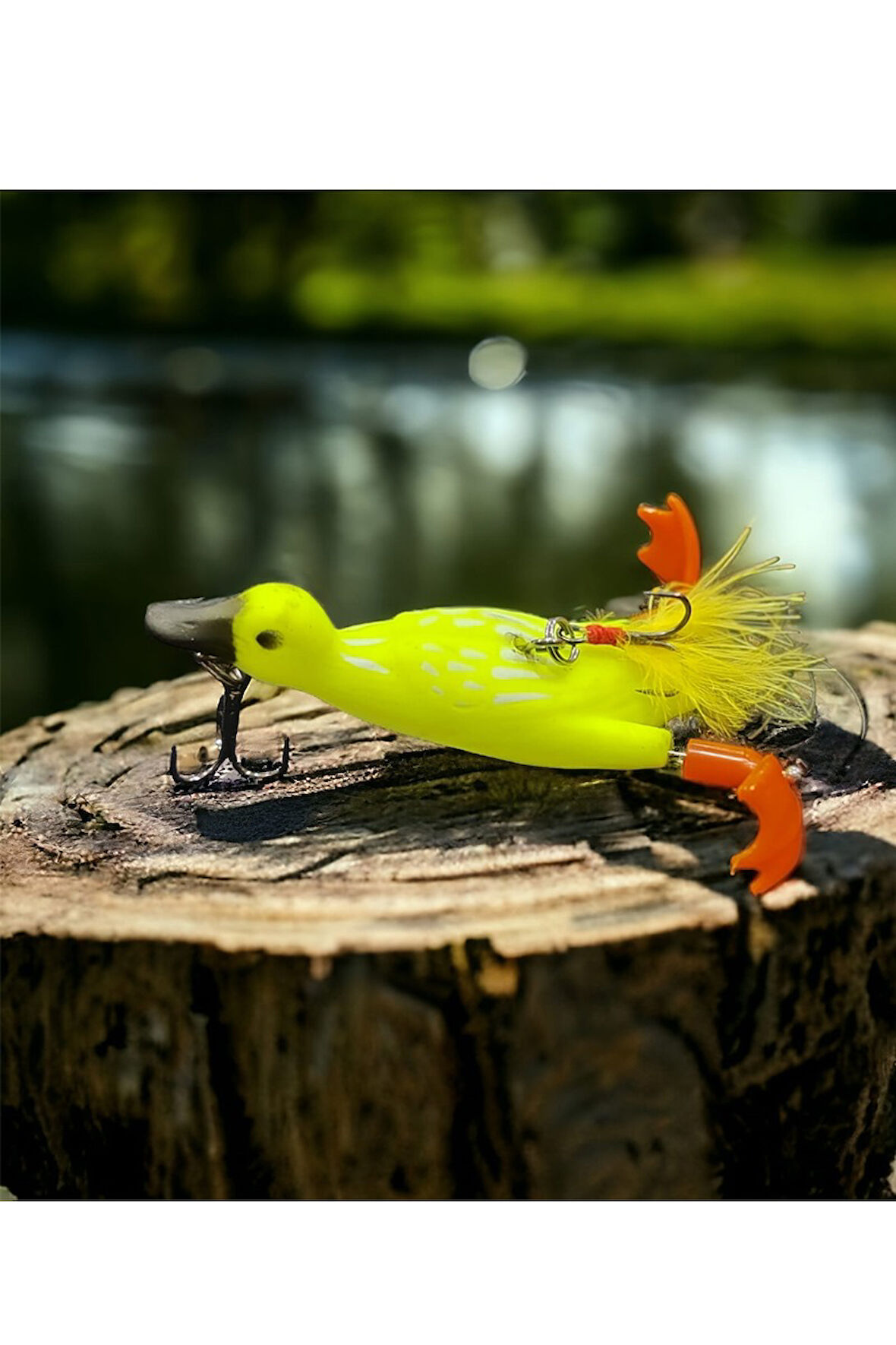 Turna Kaşığı 14gr 9cmTurna Ördek Rapala Lures Döner Ayak Rapala Turna Sahte YemSasi Yem