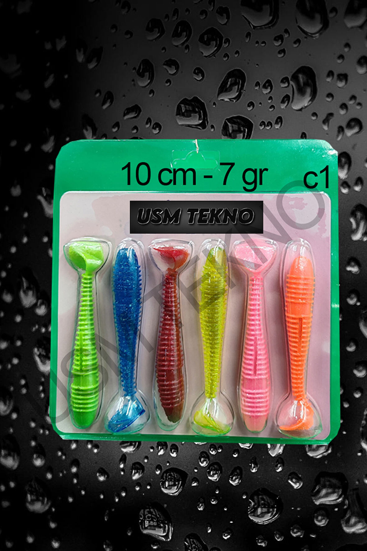 Silikon Balık Sasi Yem 6 Adet 10 cm 7 Gr Rapala Lures Kurt Yem Turna Levrek Silikon Yem