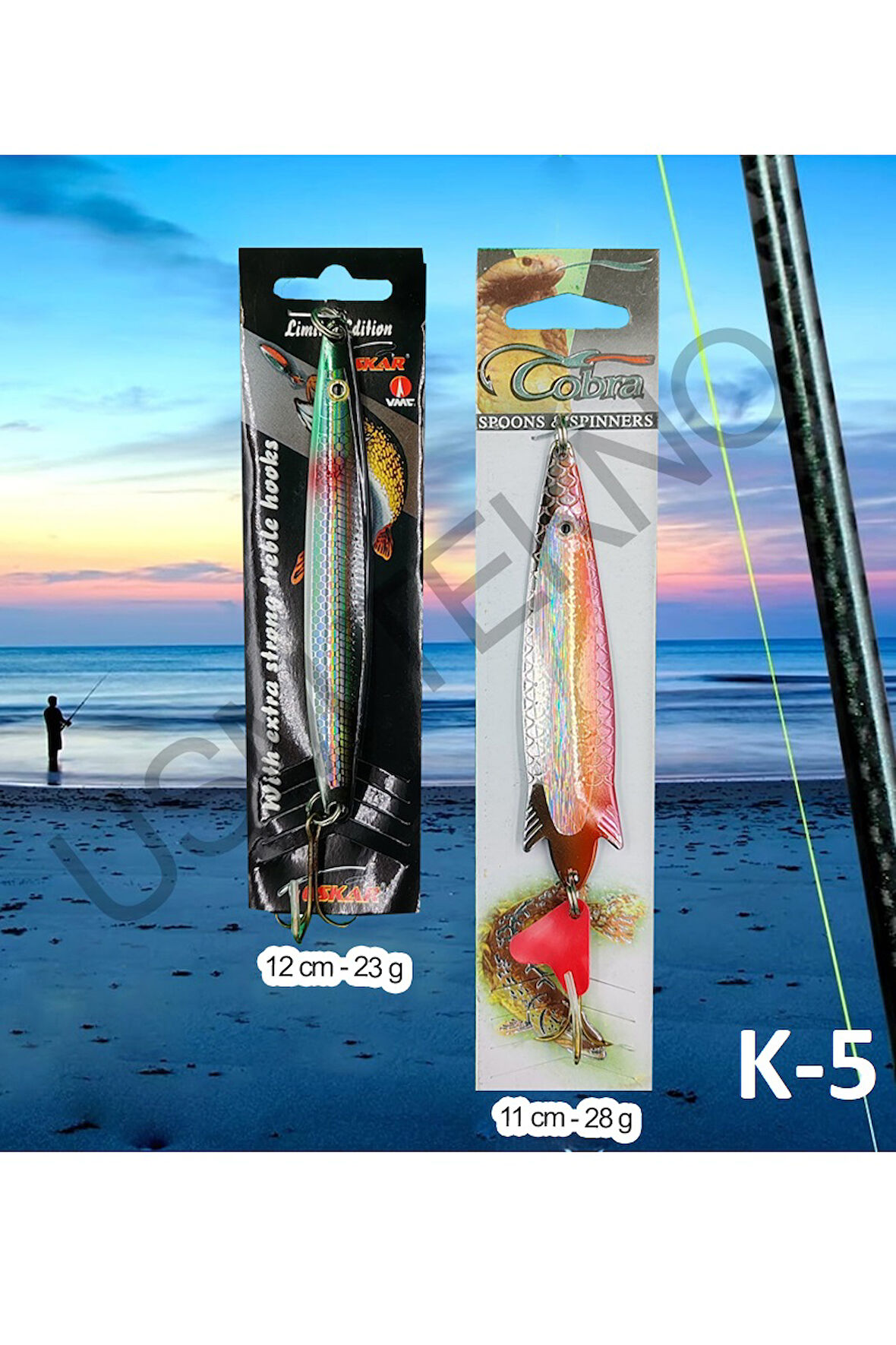 Kaşık 2 Adet Levrek Lüfer Kaşığı Rapala Lures Yapay Yem Turna Kaşığı Alabalık Kaşığı