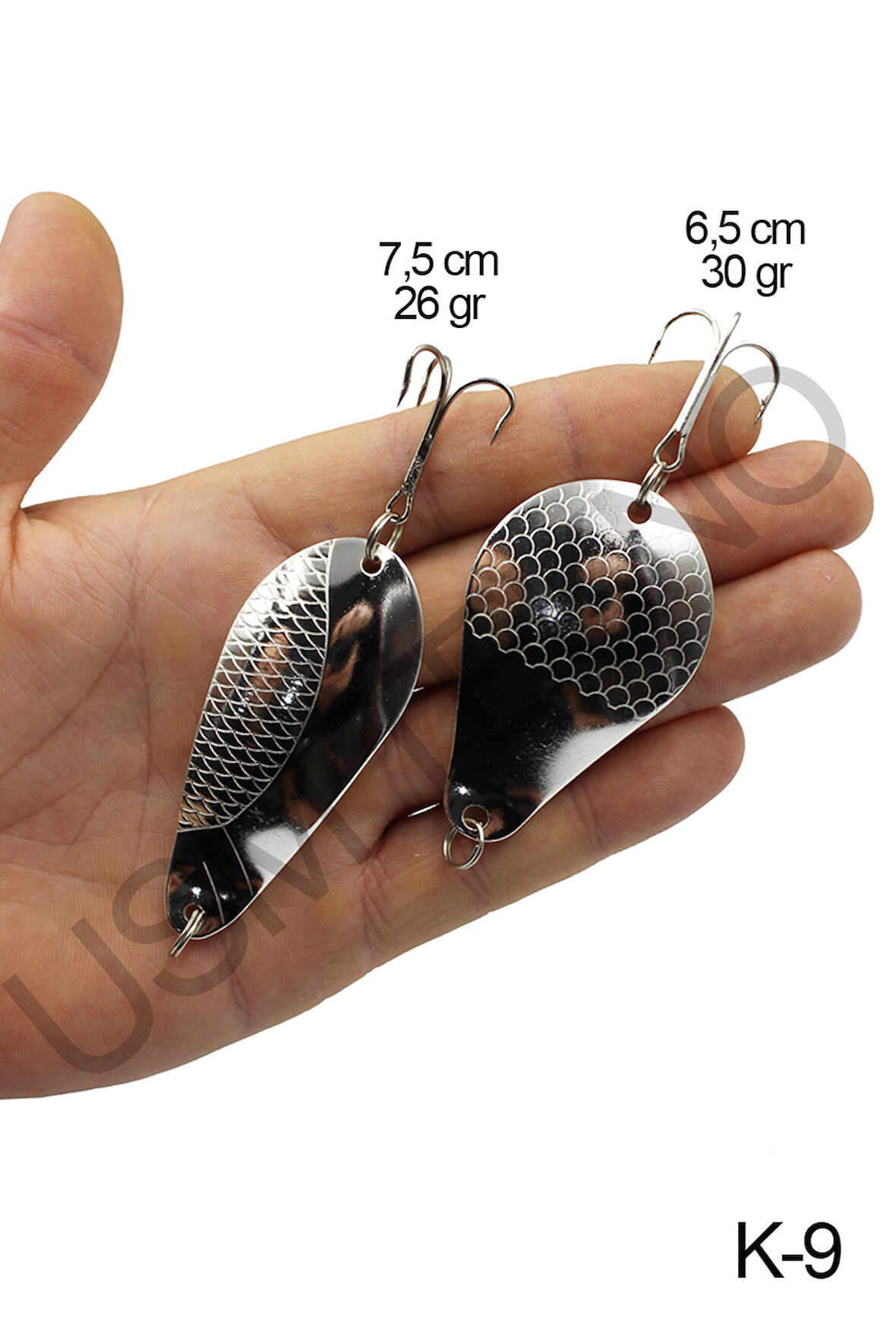 Turna Kaşık 2 Adet Rapala Lures Yapay Yem Turna Kaşığı Turna Levrek Lüfer Alabalık Kaşığı