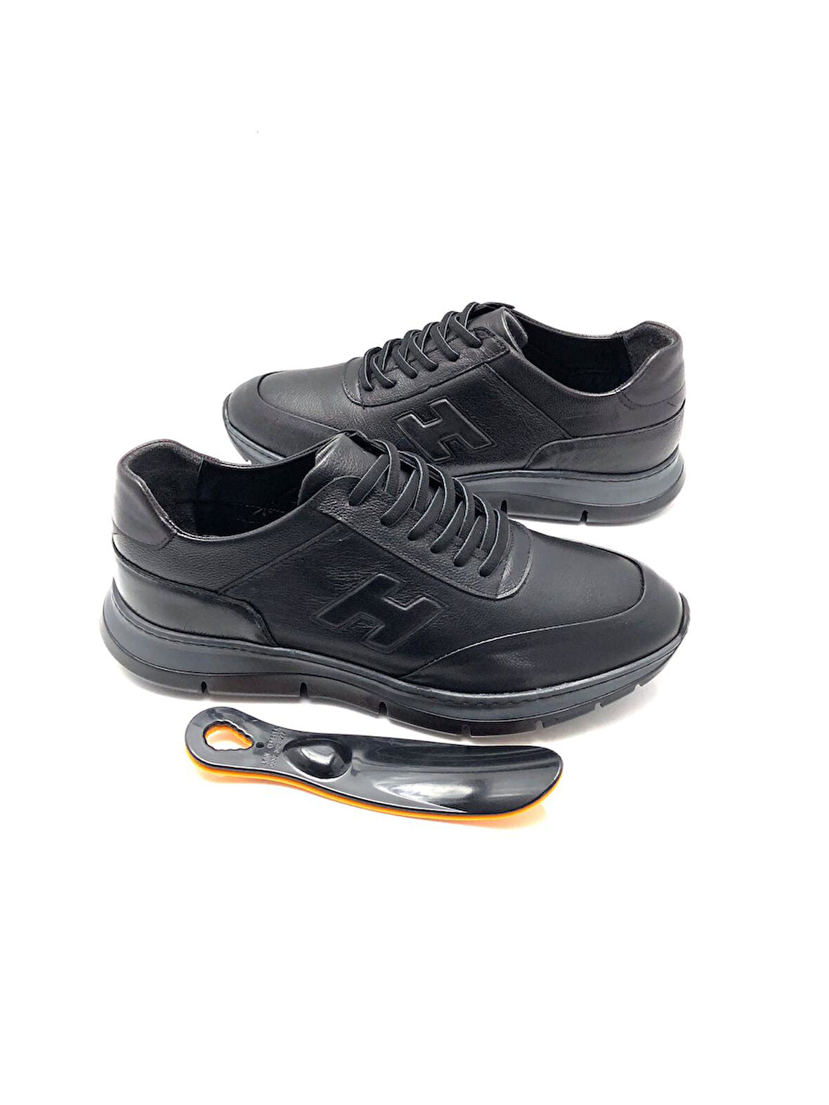 Büyük Numara Hakiki Deri Ortopedik Erkek Ayakkabı