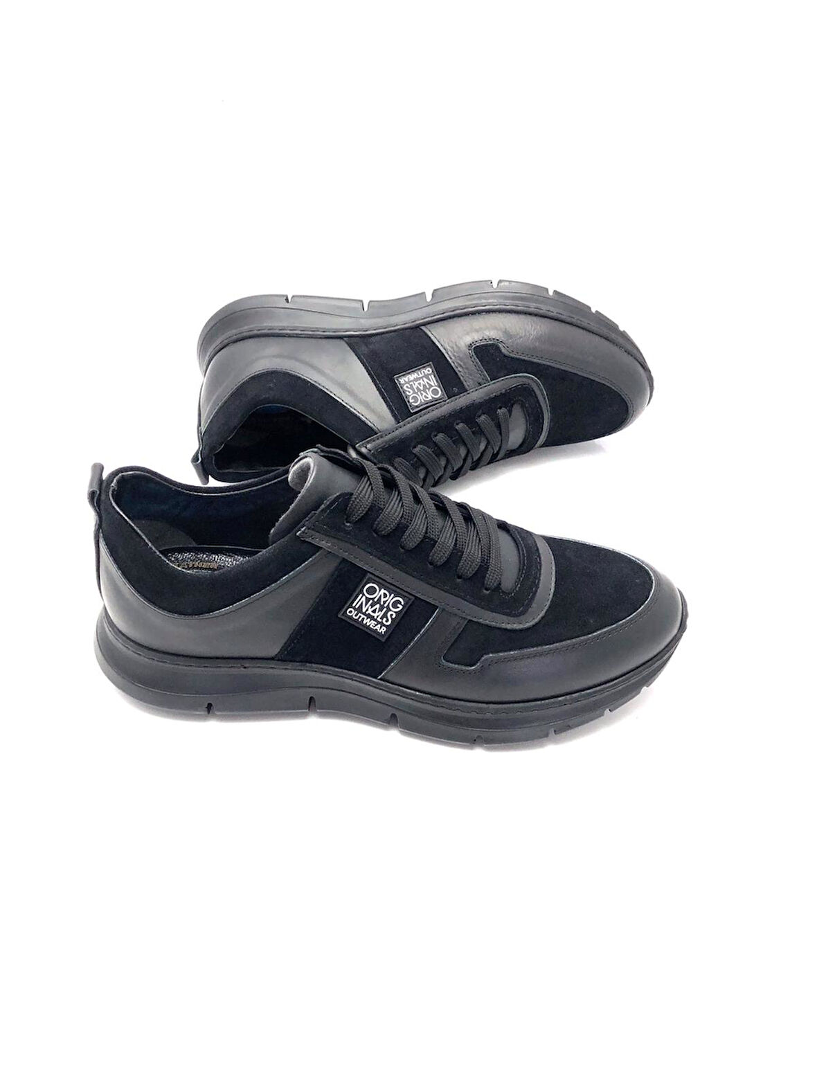 Hakiki Deri Ortopedik Büyük Numara Erkek Ayakkabı