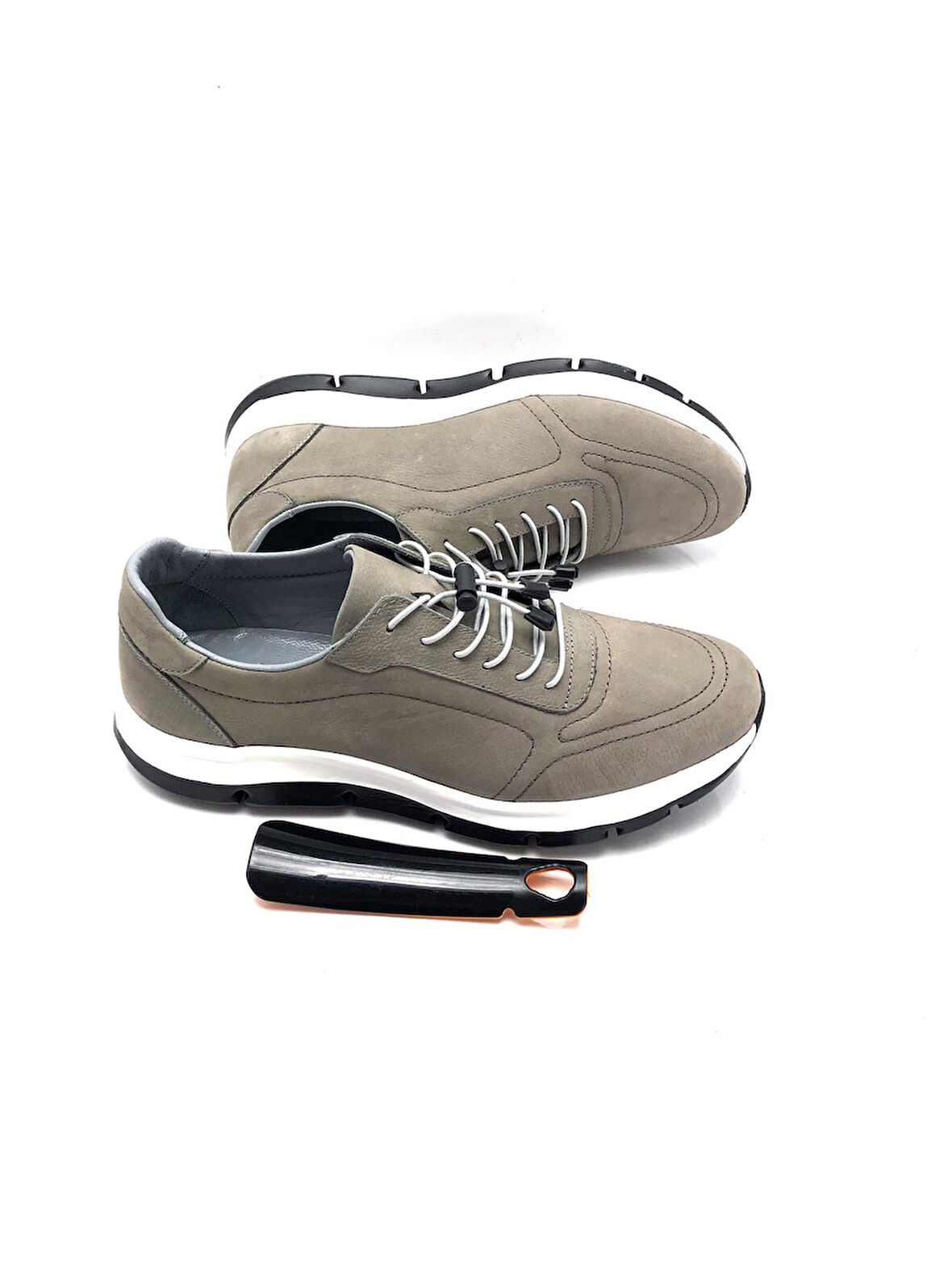 Lisans Hakiki Deri Ortopedik Eva Taban Hafif Yumuşak Erkek Ayakkabı