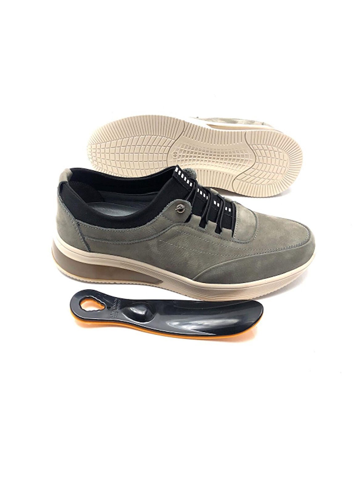 Hakiki Deri Tam Ortopedik Hafif Erkek Ayakkabı