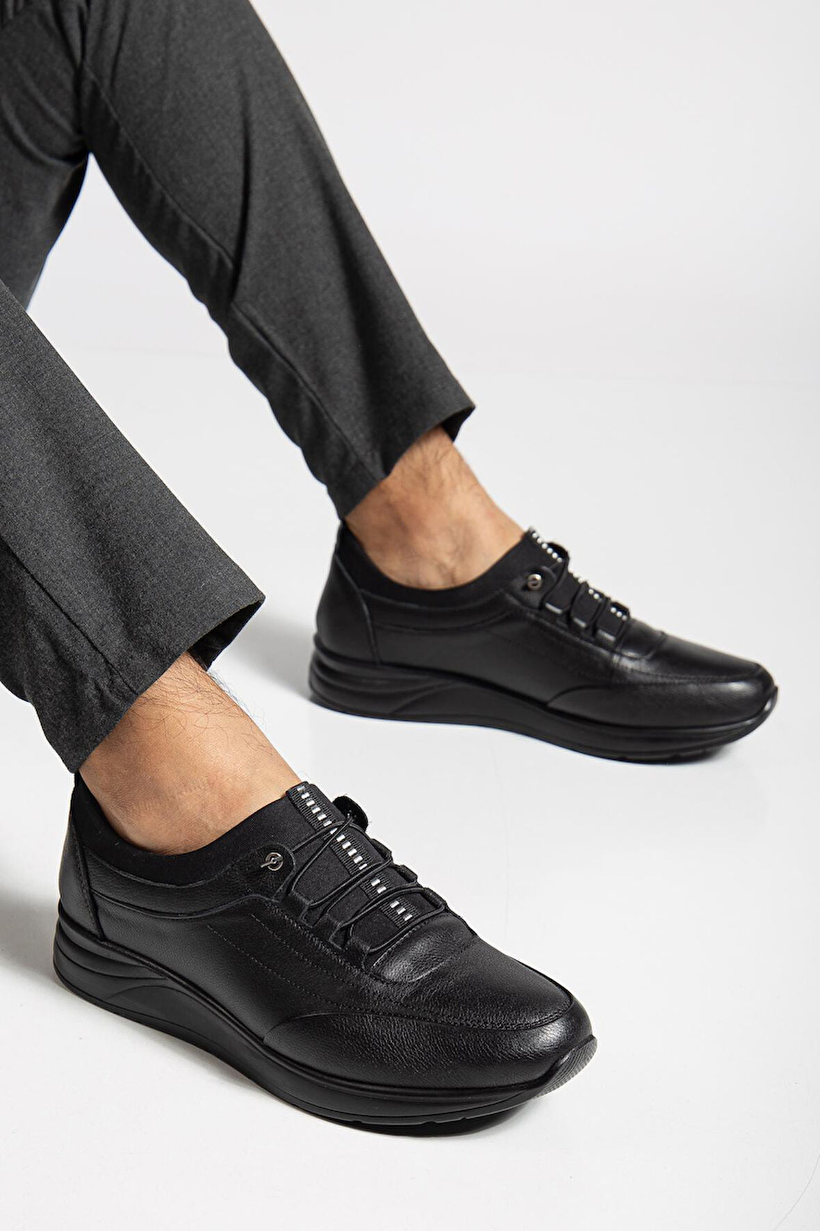 Hakiki Deri Tam Ortopedik Erkek Ayakkabı