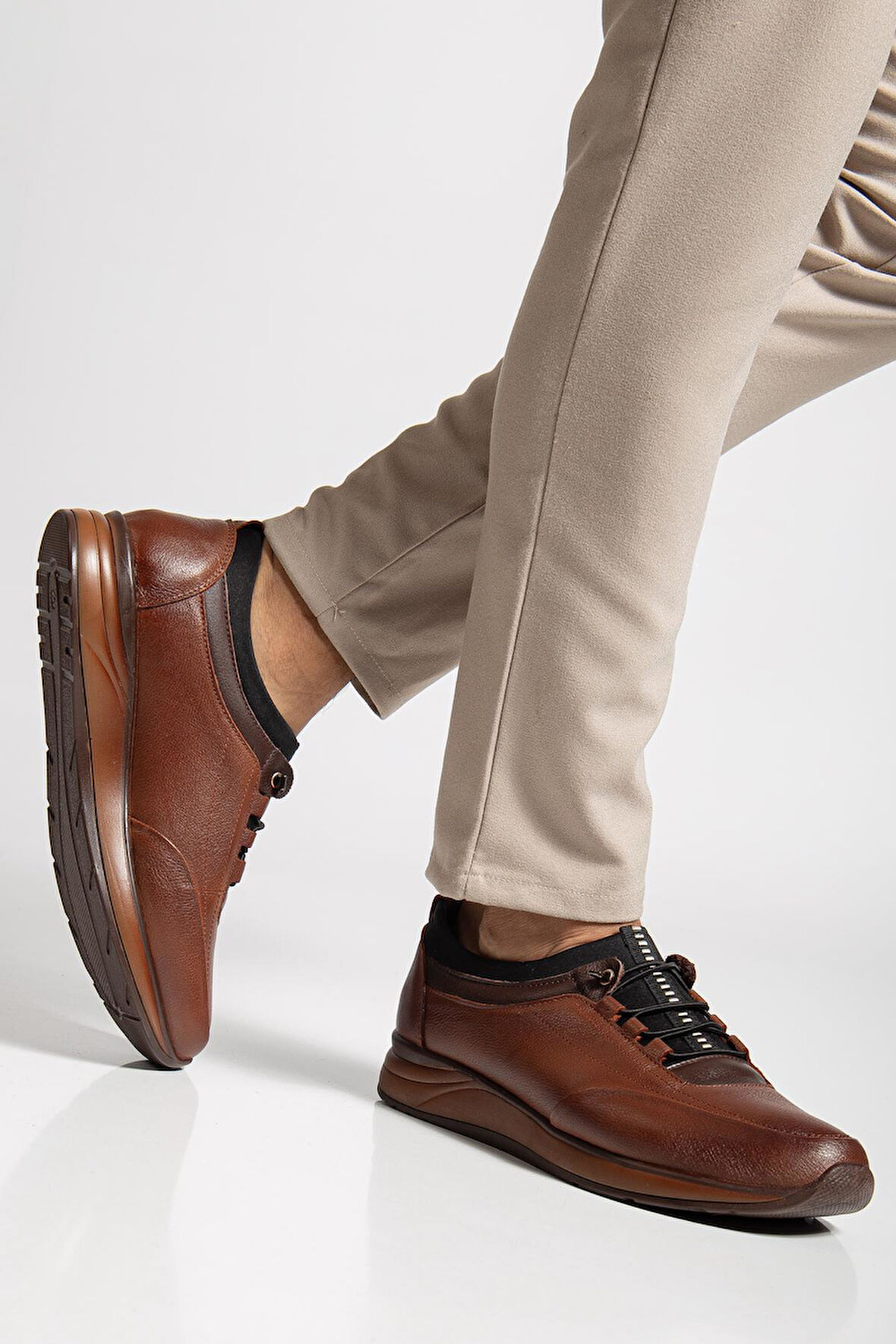 Hakiki Deri Tam Ortopedik Erkek Ayakkabı