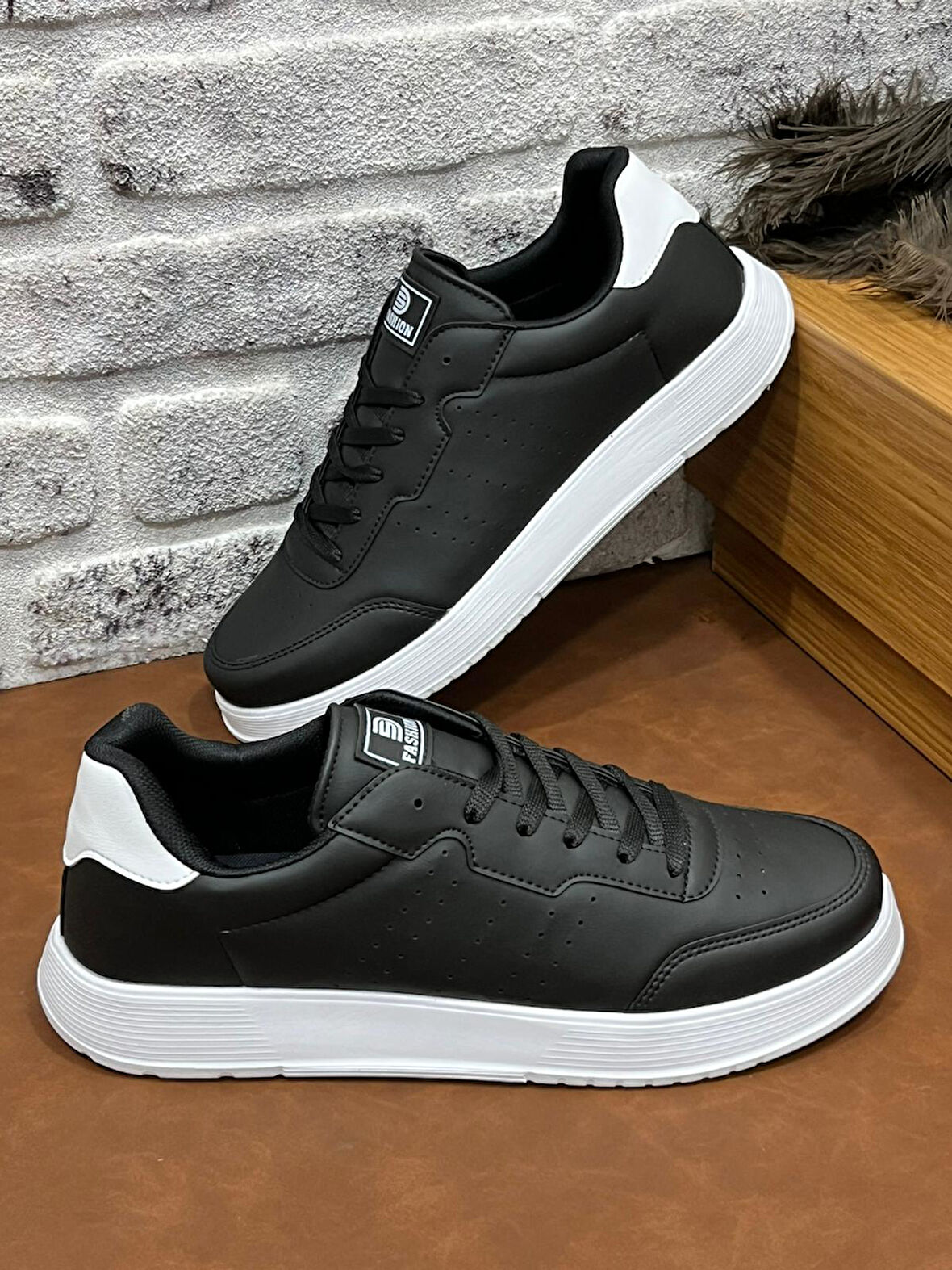 Ortopedik Büyük Numara Rahat Hafif Yumuşak Dark Step Erkek Spor Ayakkabı