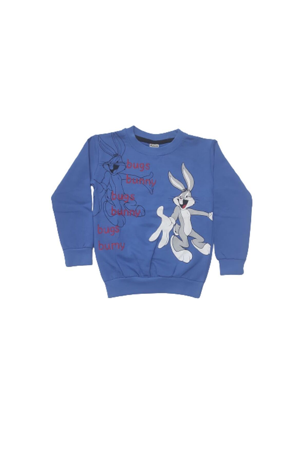 Pundikids Erkek Çocuk Buggs Bunny Baskılı 2 İp Sweatshirt