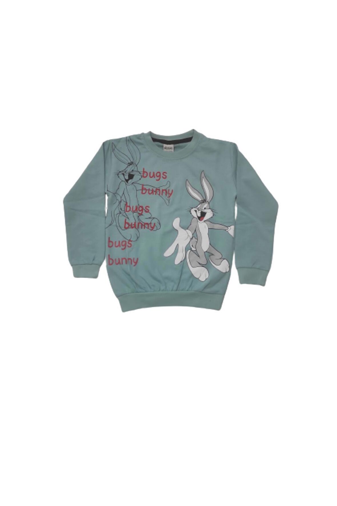 Pundikids Erkek Çocuk Buggs Bunny Baskılı 2 İp Sweatshirt