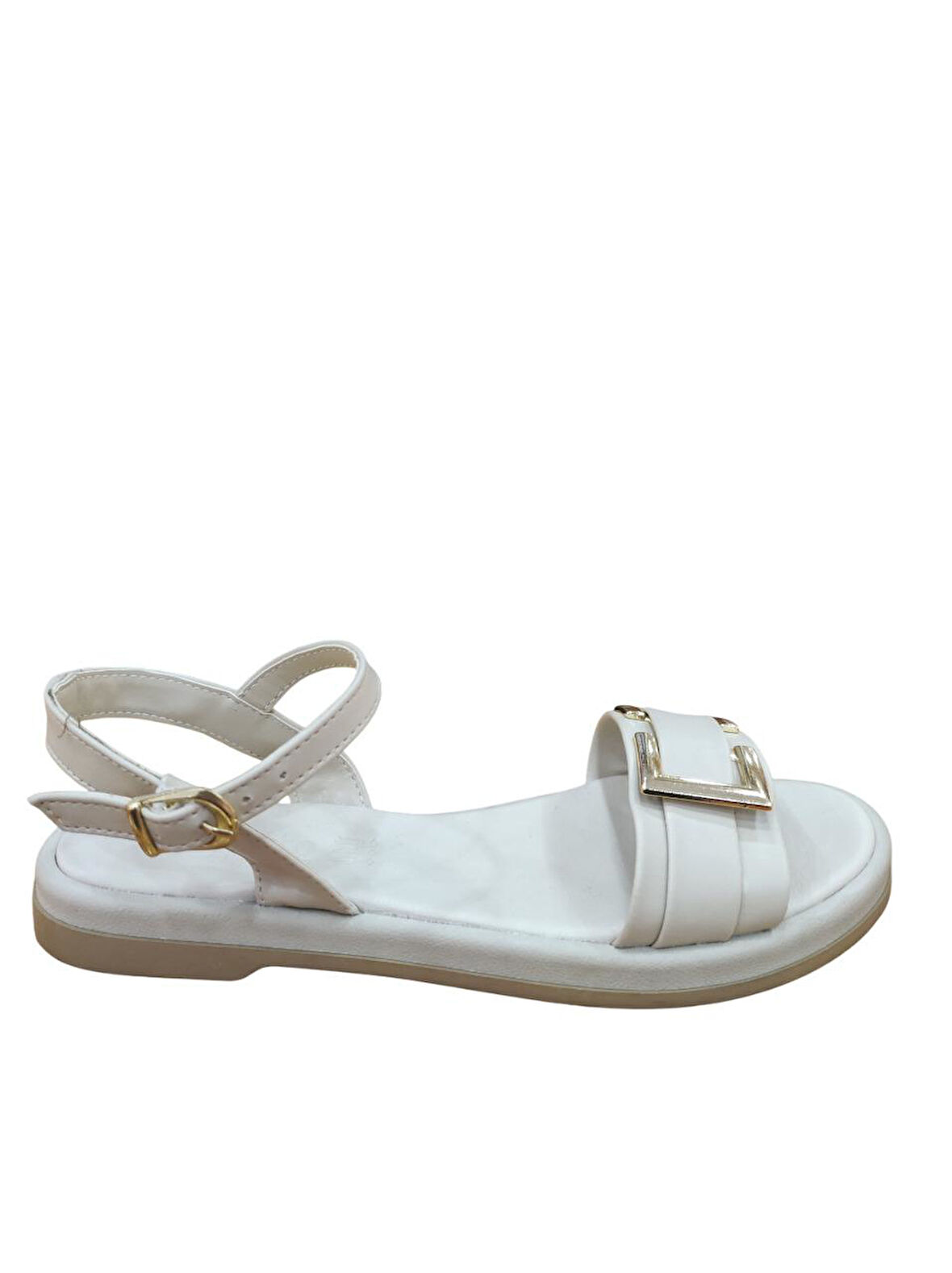 Caprito Kadın Tokalı Düz Sandalet 1181-02