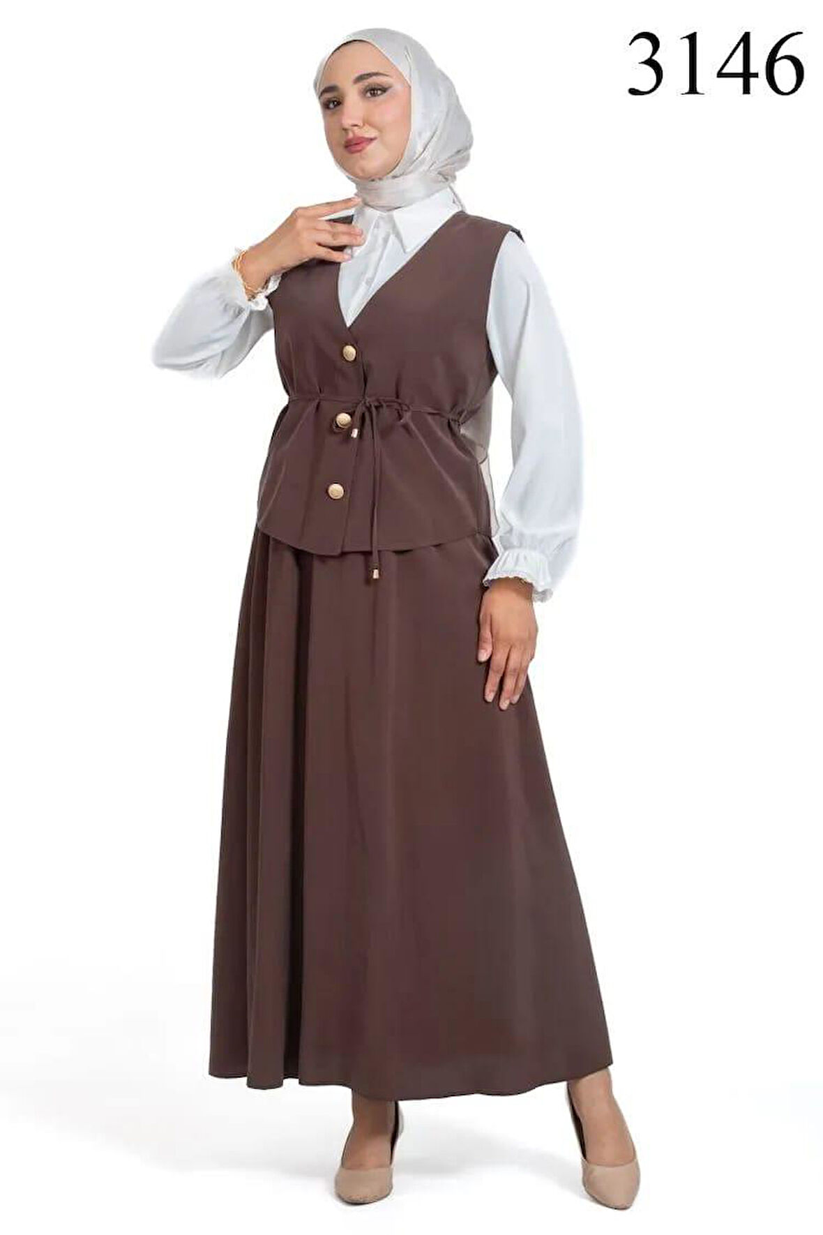 Tripen Etekli Kadın Takım Elbise 3146