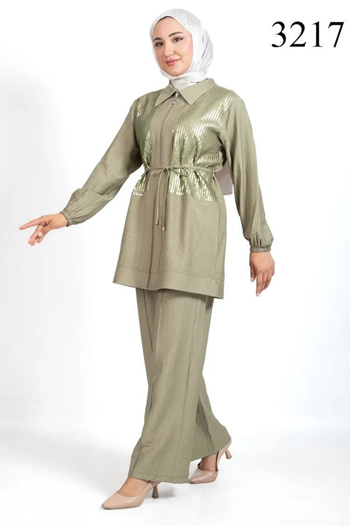 Tripen Pantolonlu Kadın Takım Elbise 3217