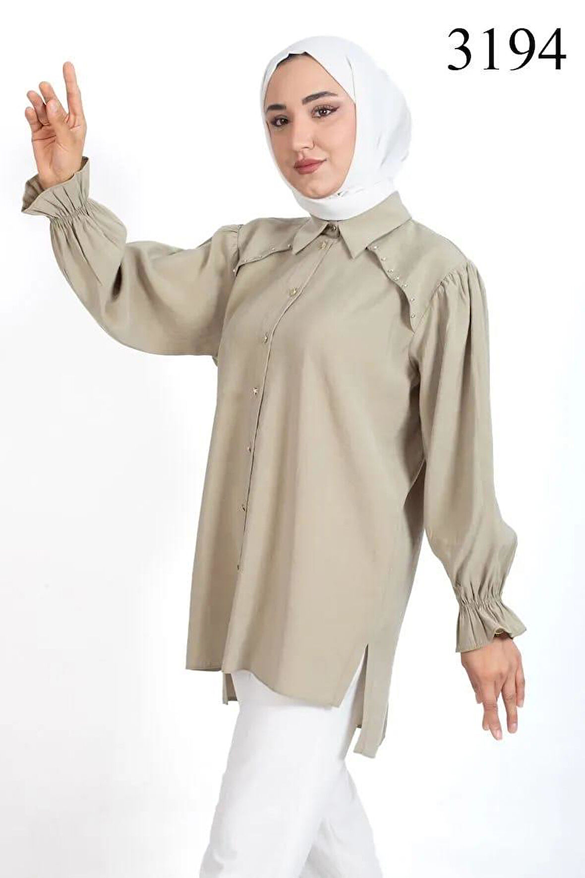 Tripen Kadın Cupra Tunik 3194