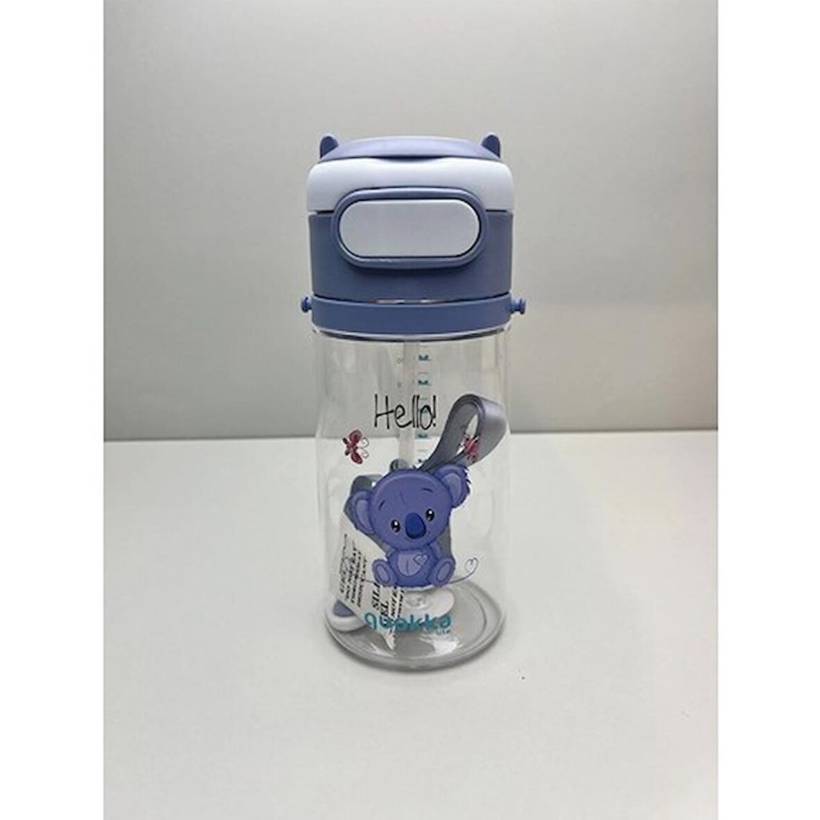 Taros Su Matarası Quokka Lıfe Cute Tritan 500 ml 6982 Mavi