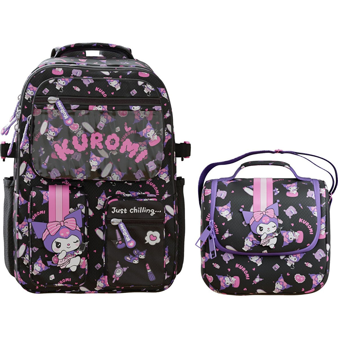 Orijinal Lisanslı Çanta + Beslenme Çantası Set L-2