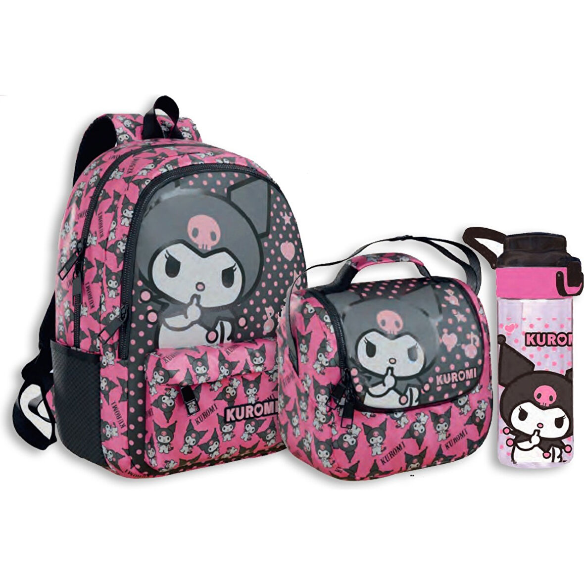 Orijinal Lisanslı Çanta + Beslenme Çantası + Suluk Set S-1