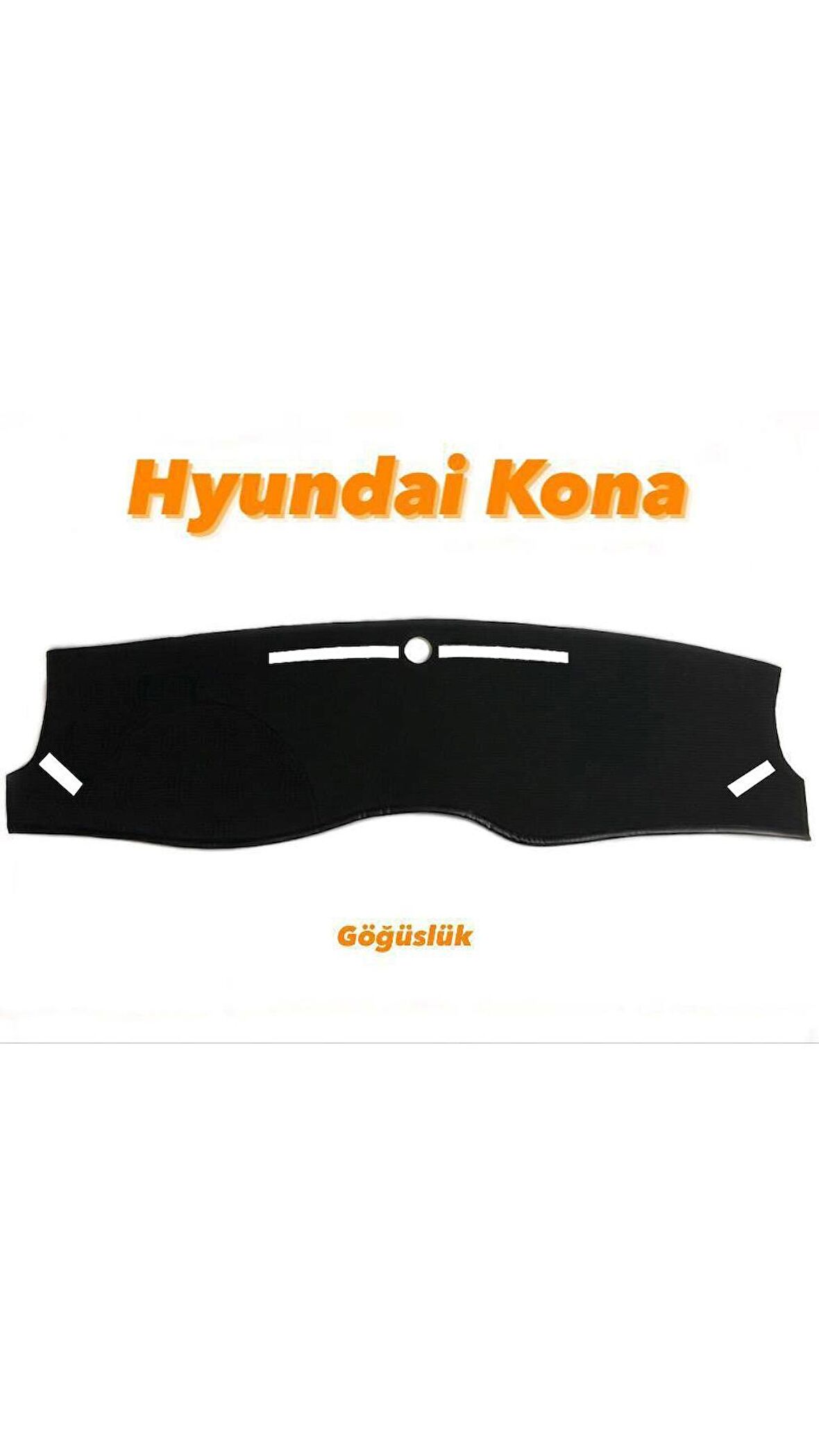 HYUNDAİ KONA 3 BOYUTLU VİP DERİ TORPİDO KORUYUCU