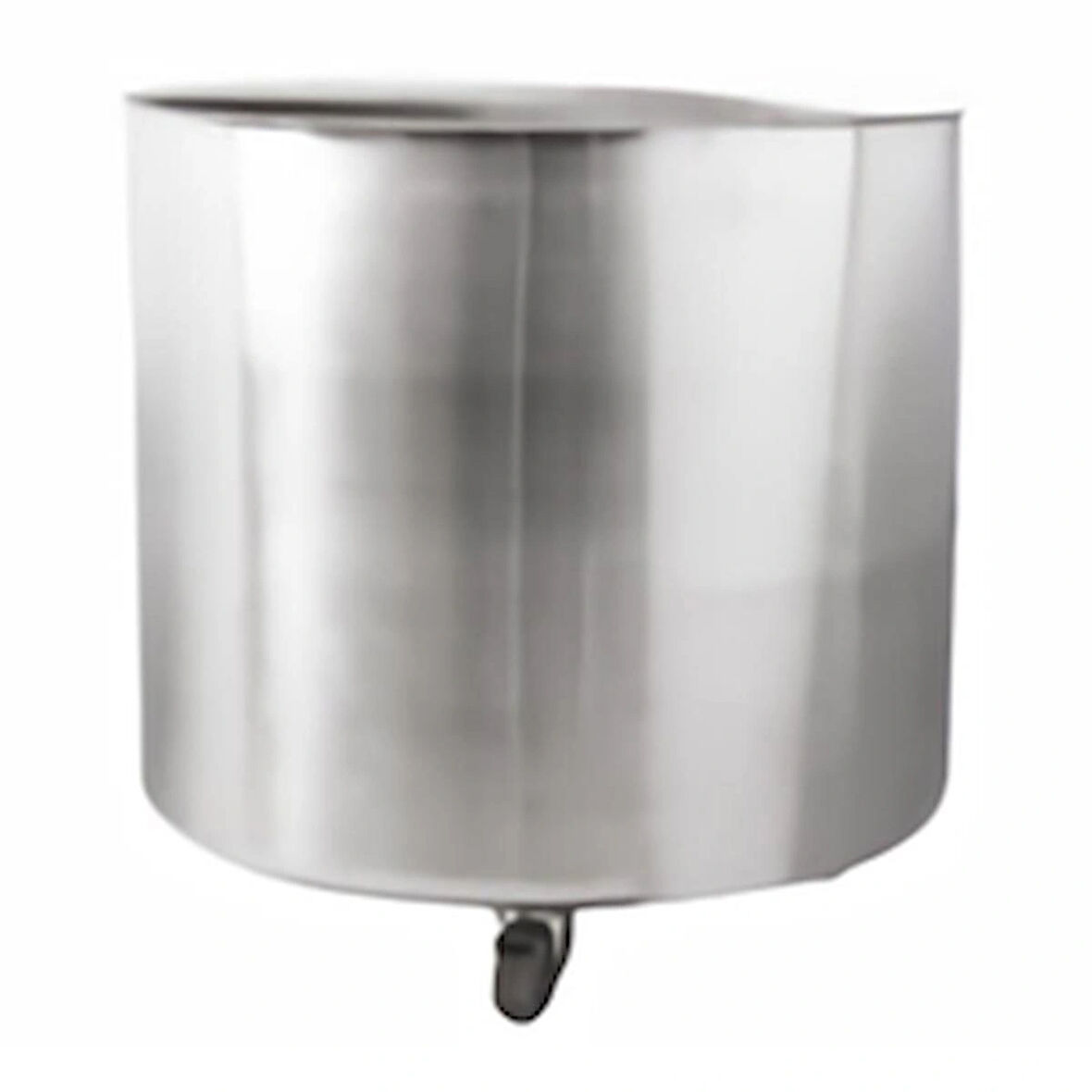 Dizdar 234551 Hareketli Kapaklı Paslanmaz Çöp Kovası 40x40 cm