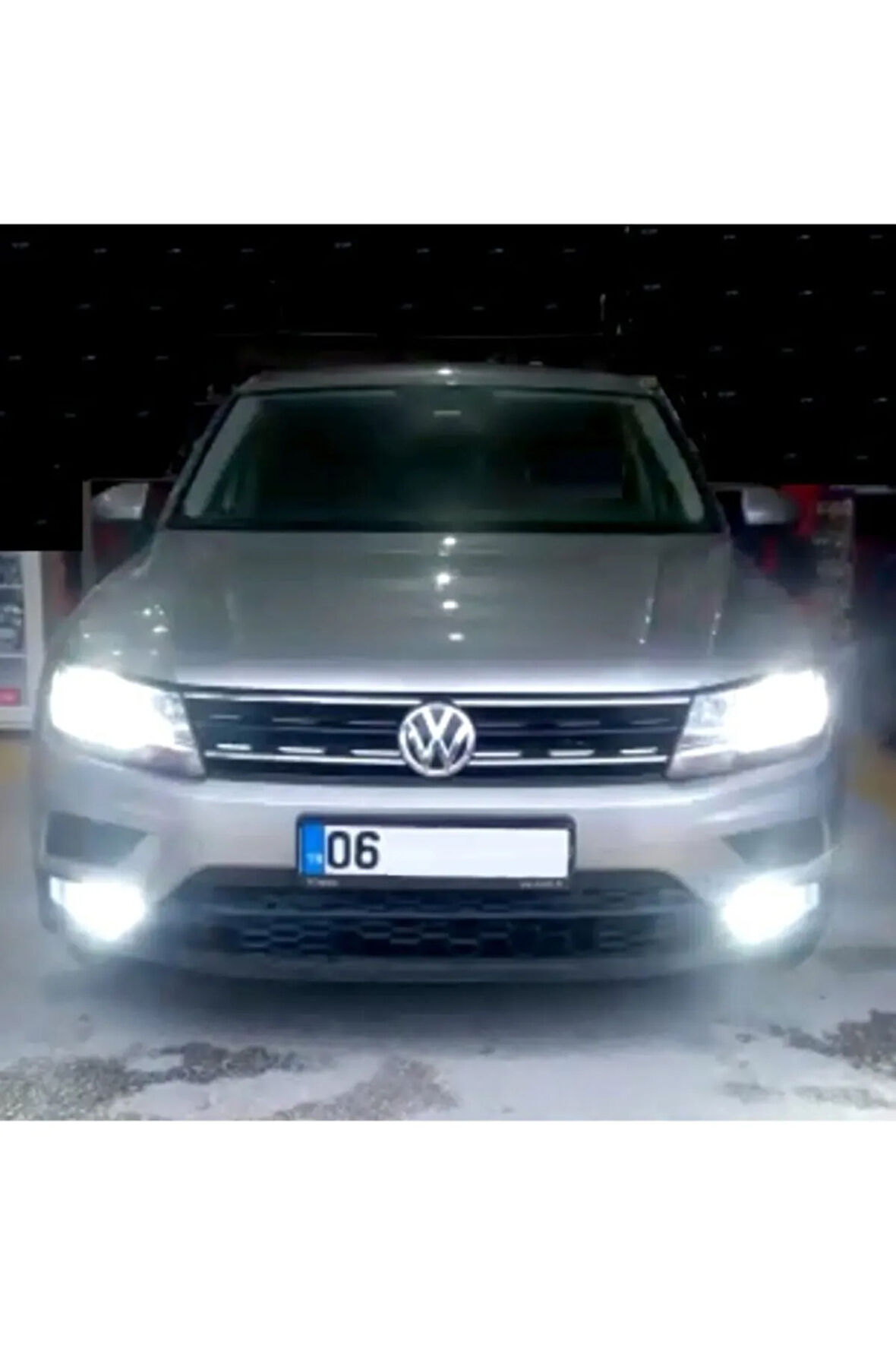 Vw Tıguan Led Xenon Uzun Far Ampulü H7 Zero