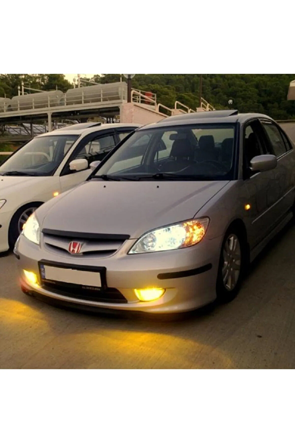 Honda Cıvıc Es7 2004-2006 Led Xenon Uzun Far Ampulü Hb3 9005 Duo